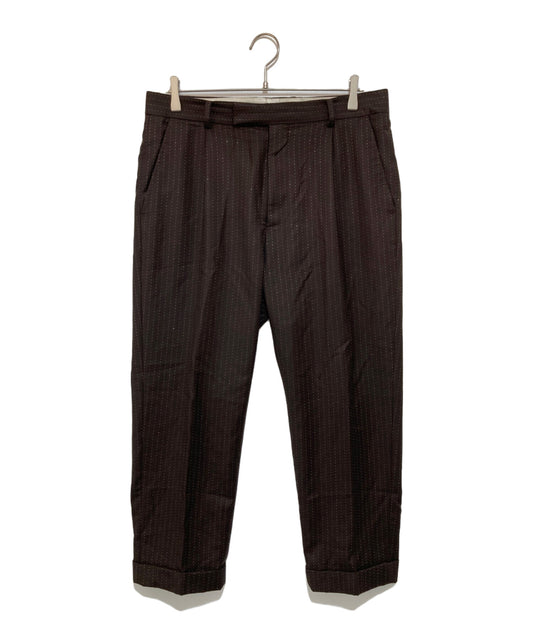 [Pre-owned] WACKO MARIA Lamé wool pants