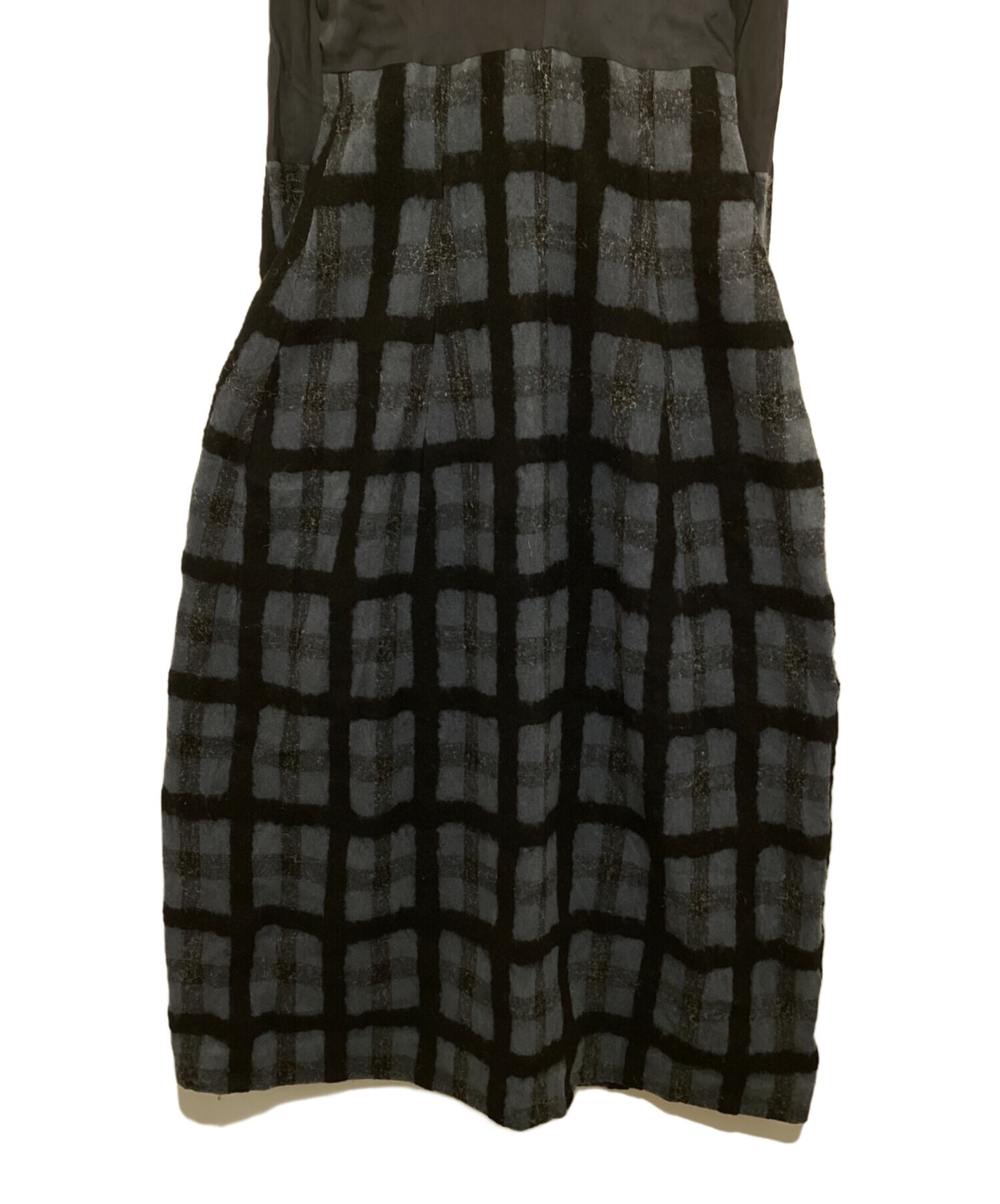 [Pre-owned] Y's Switch Check Dress YW-D52-174