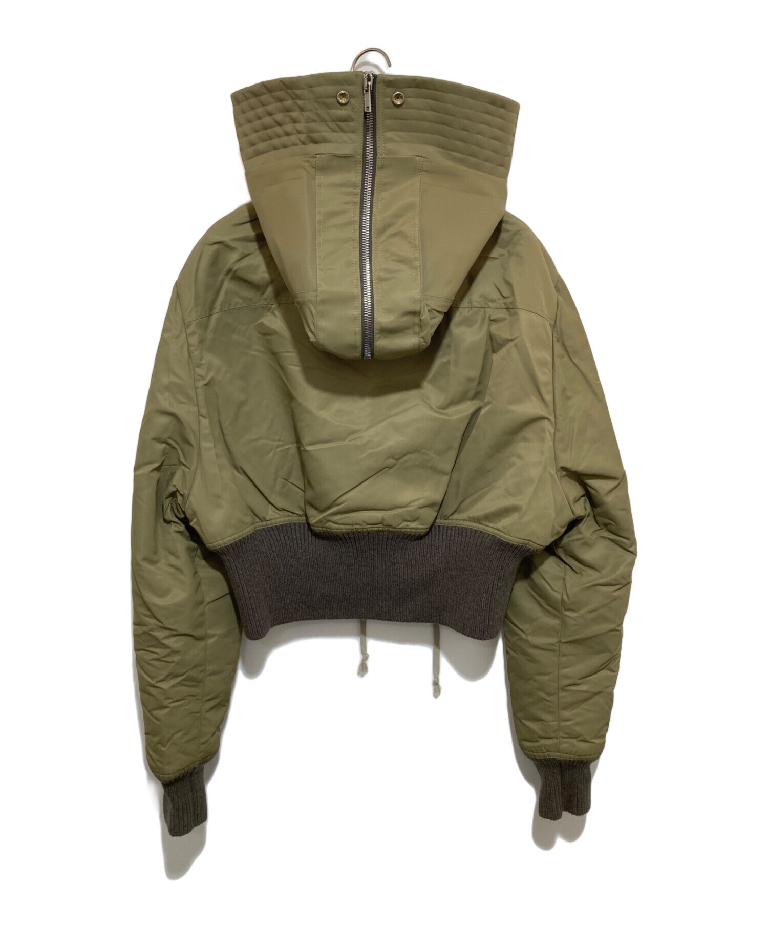 Pre-owned] RICK OWENS CROPPED ALICE PARKA JACKET rr02c7713-br