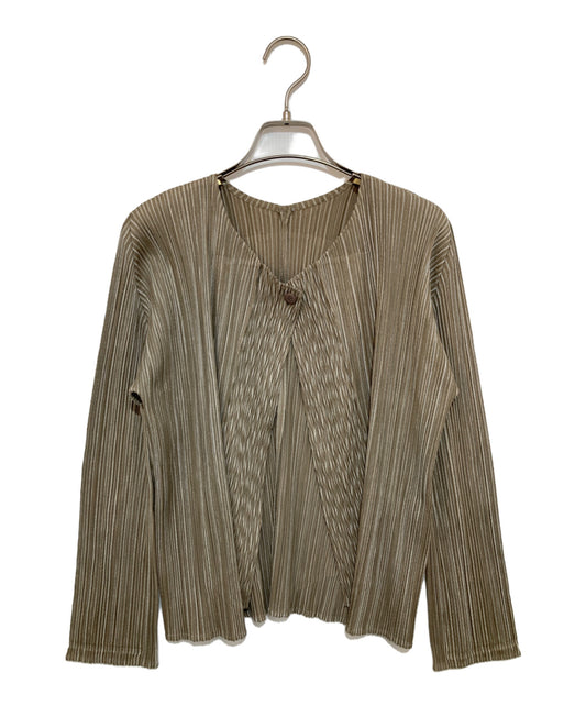 [Pre-owned] PLEATS PLEASE pleated cardigan PP01-J0537