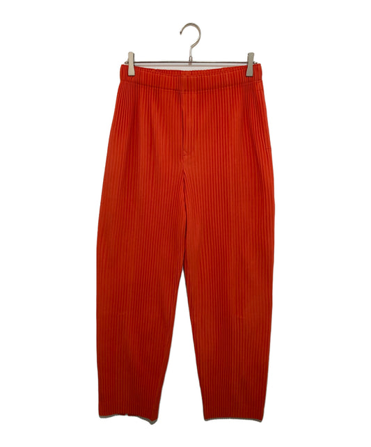 [Pre-owned] HOMME PLISSE ISSEY MIYAKE Pleated pants with vented slit hem HP43JF136