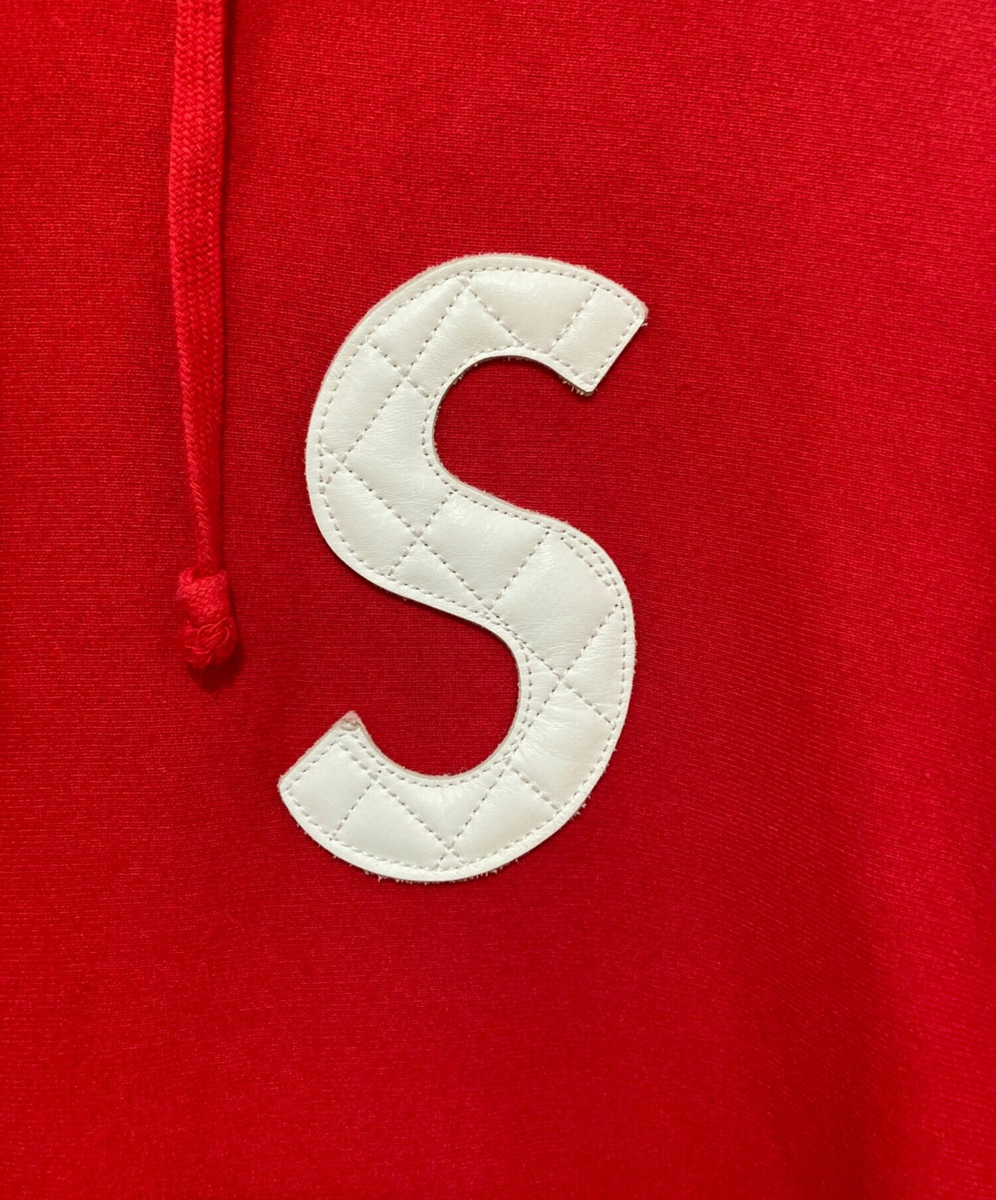 [Pre-owned] SUPREME S logo split hooded