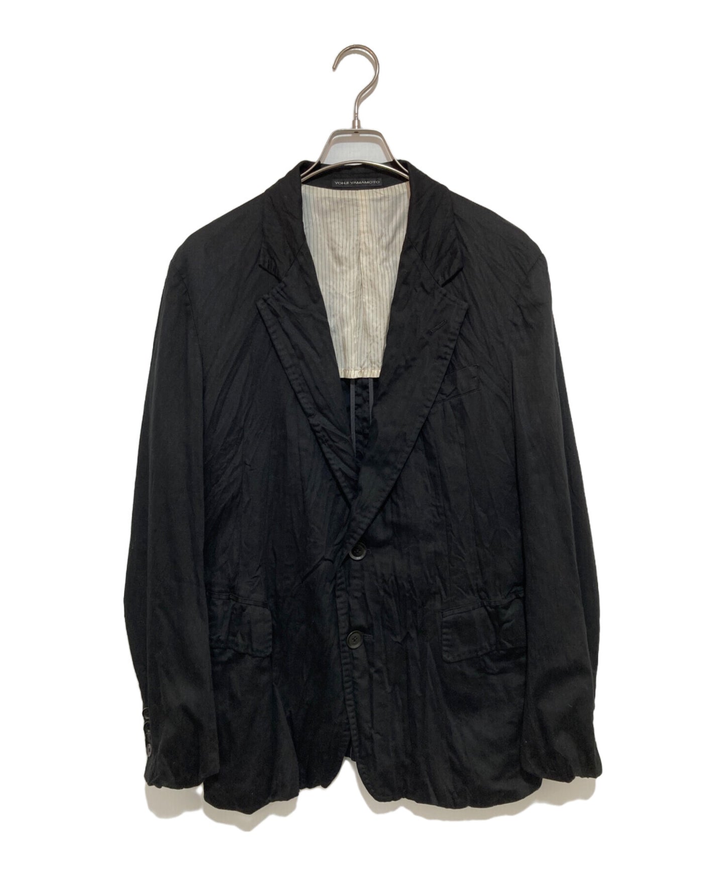 [Pre-owned] Y's 90'S Wrinkled Tailored Jacket MP-J02-007