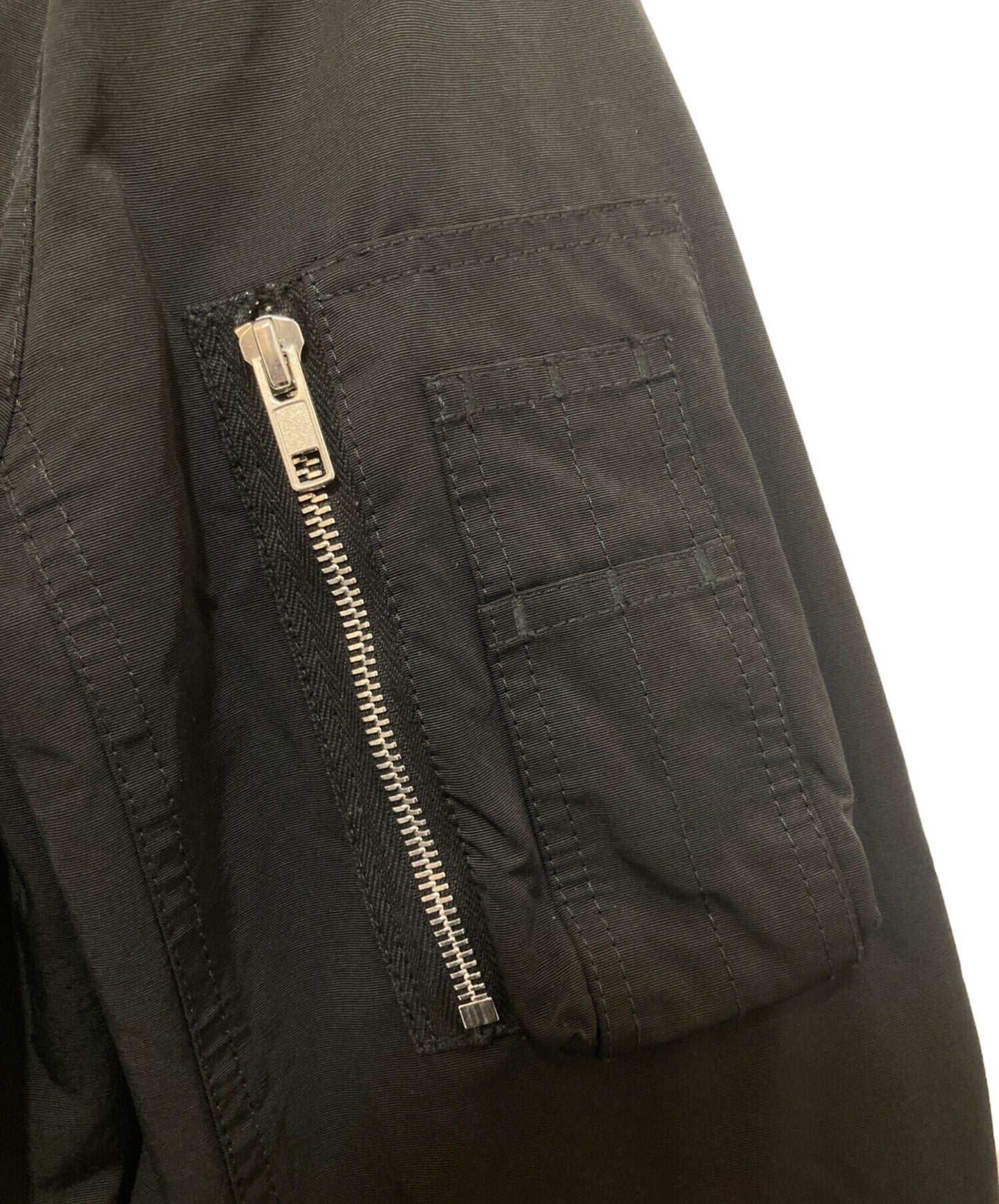 [Pre-owned] RICK OWENS flight bomber jacket RU15S4791-MU