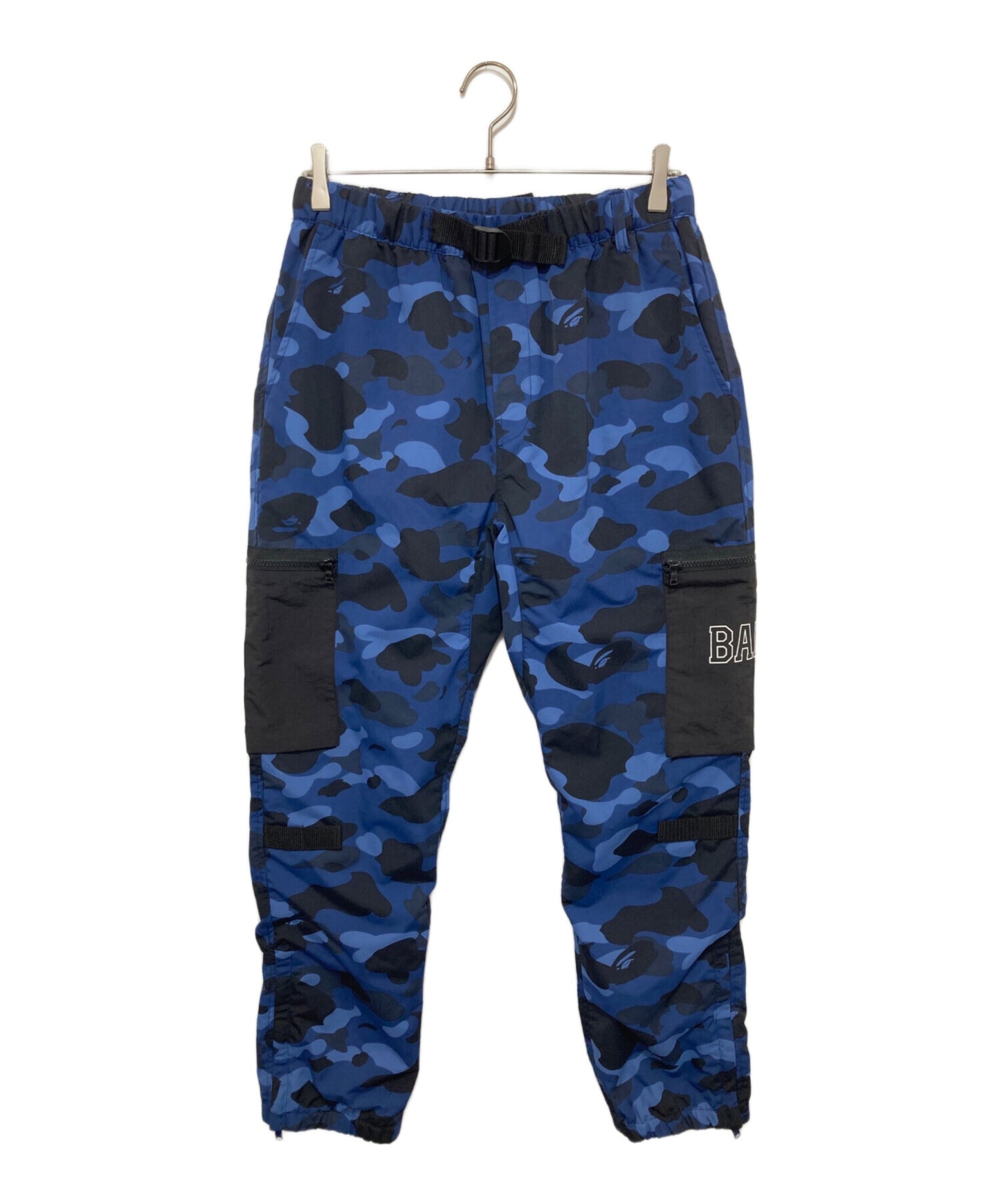 [Pre-owned] A BATHING APE Nylon camo pants Camouflage pattern cargo pants 001PTI301017M