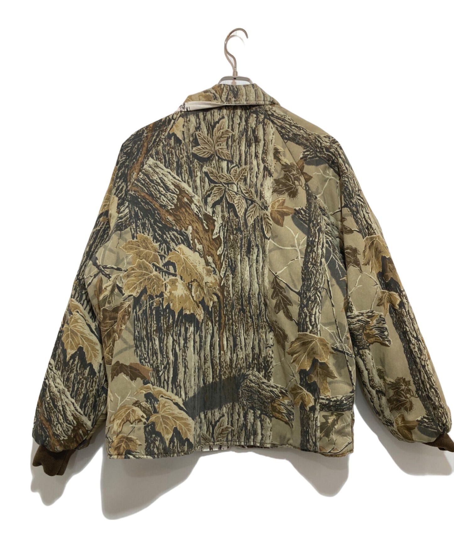 [Pre-owned] SUPREME realtree reversible quilted work jacket