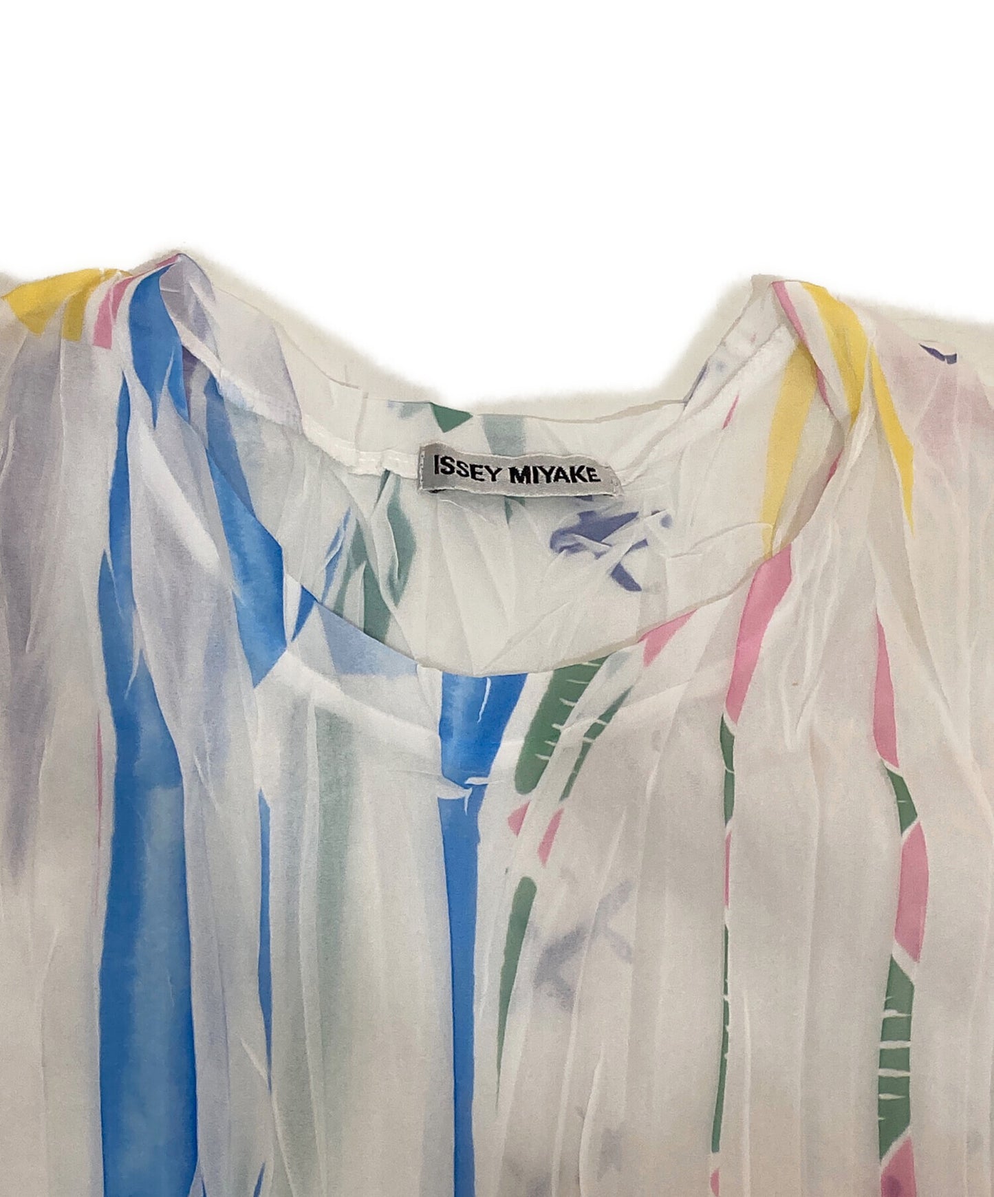 [Pre-owned] ISSEY MIYAKE sleeveless blouse IM51-JK182