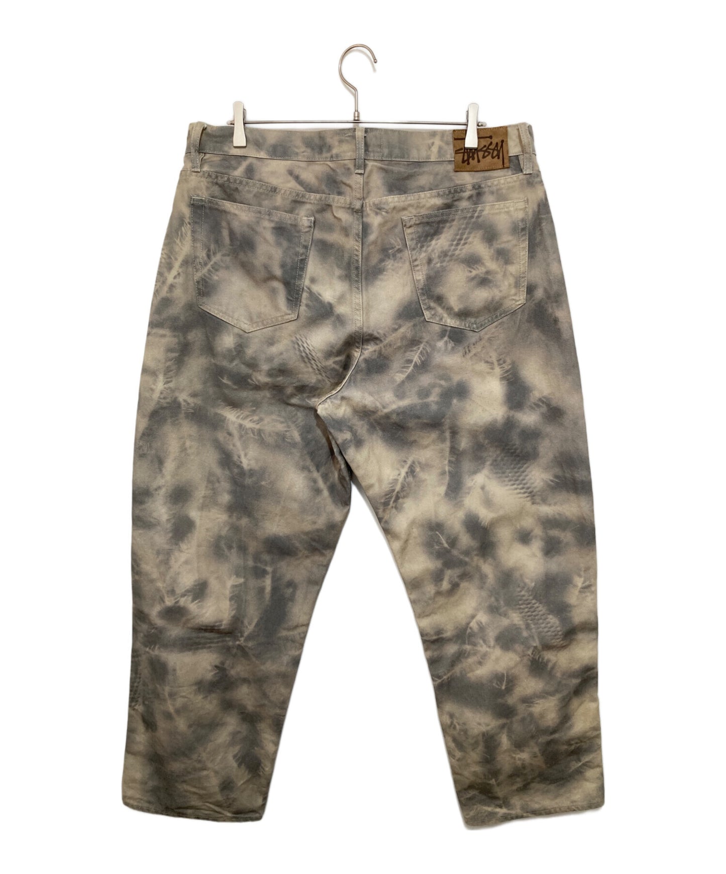 [Pre-owned] stussy Big Ol' Jean Stenpat Camo 116684