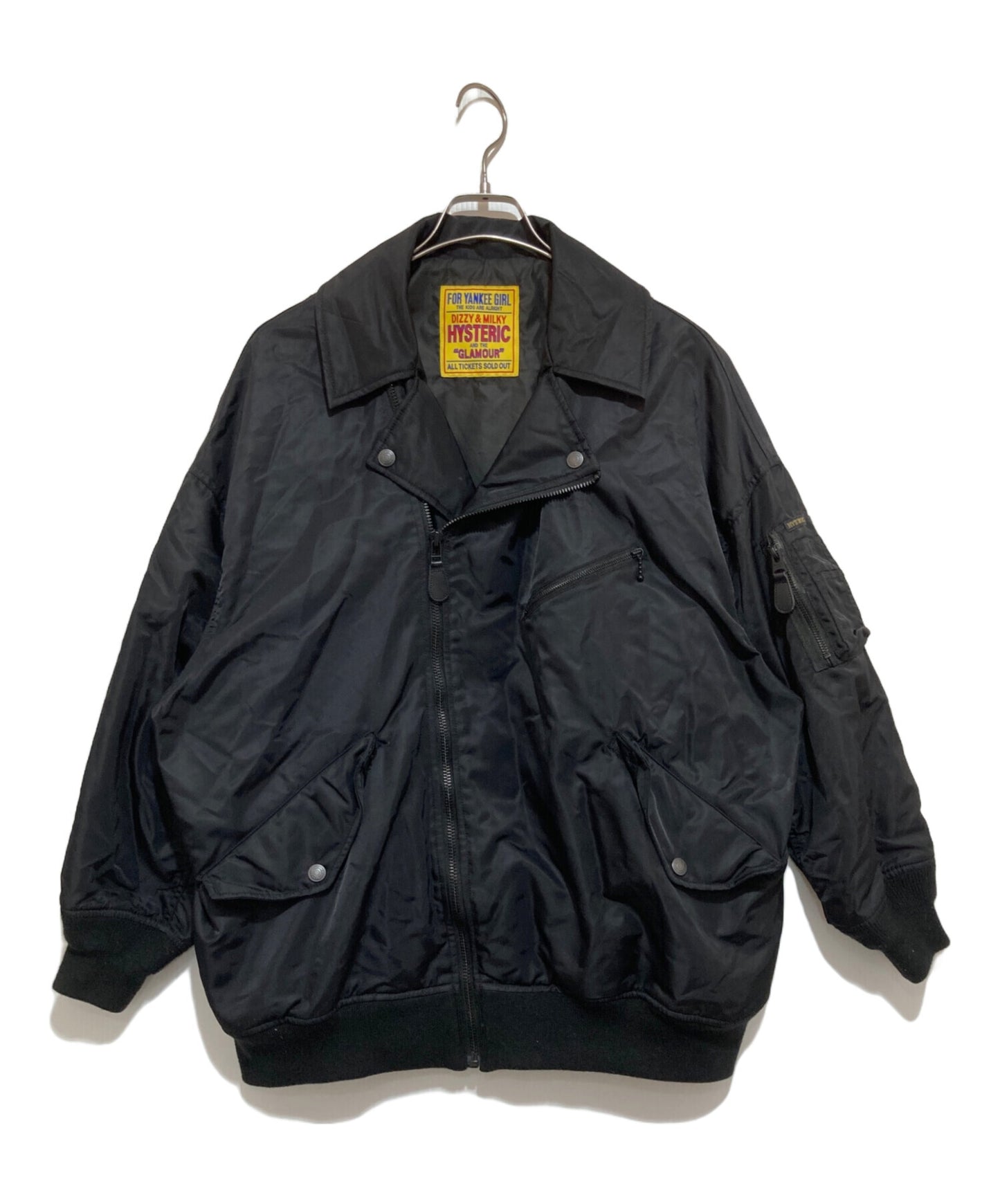 [Pre-owned] Hysteric Glamour Nylon Riders Blouson 01243AB01