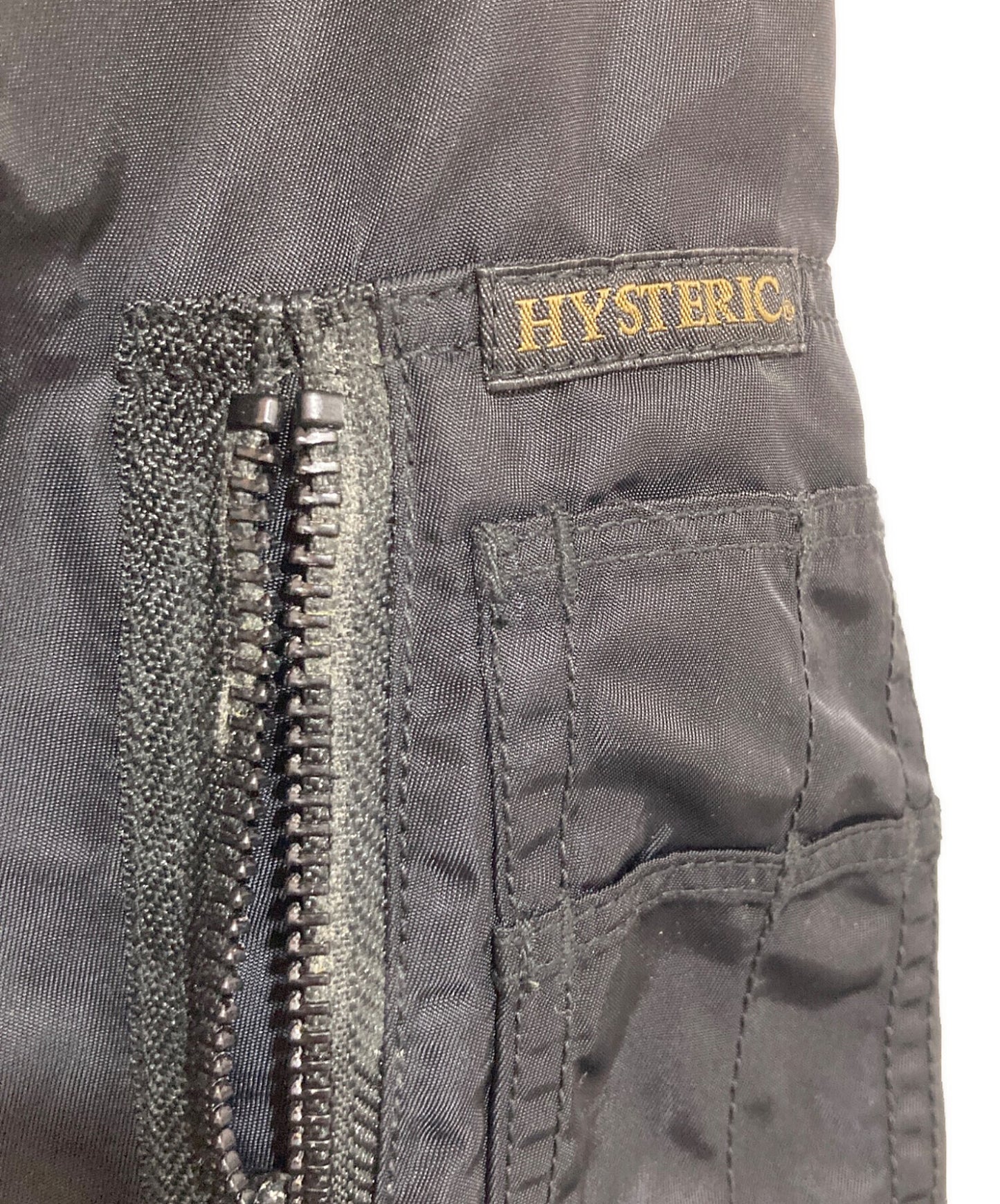 [Pre-owned] Hysteric Glamour Nylon Riders Blouson 01243AB01