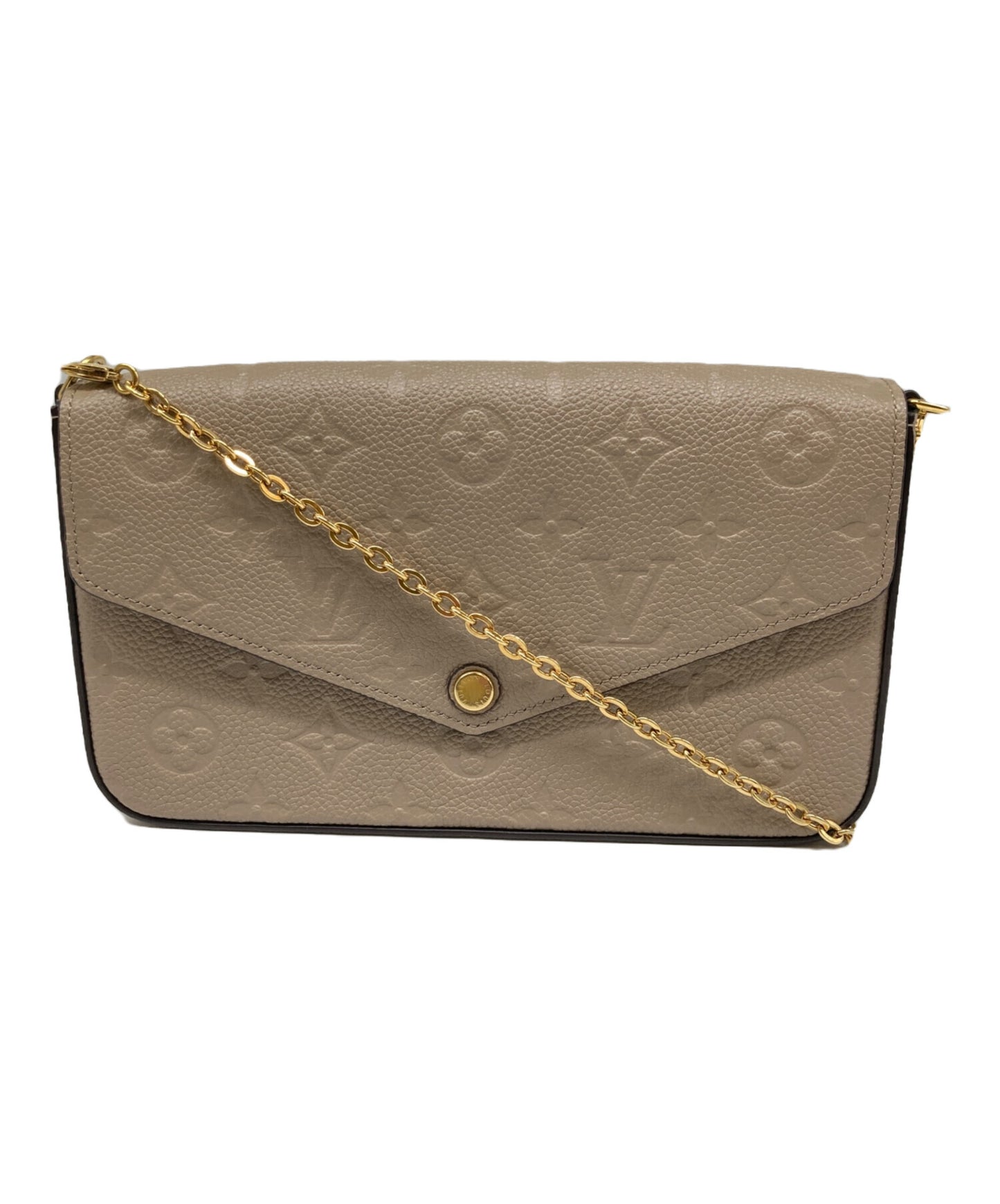 [Pre-owned] LOUIS VUITTON Monogram En Plante Pochette Felicie M68697