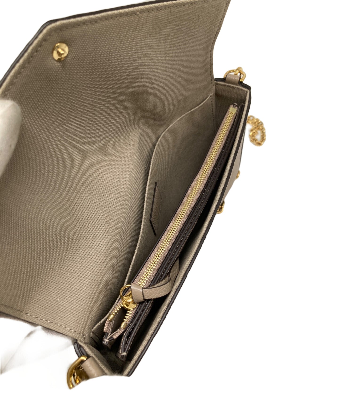 [Pre-owned] LOUIS VUITTON Monogram En Plante Pochette Felicie M68697