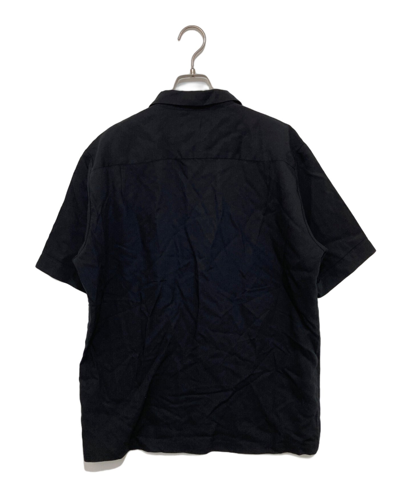 [Pre-owned] WACKO MARIA FIRE print open collar shirt short sleeve shirt