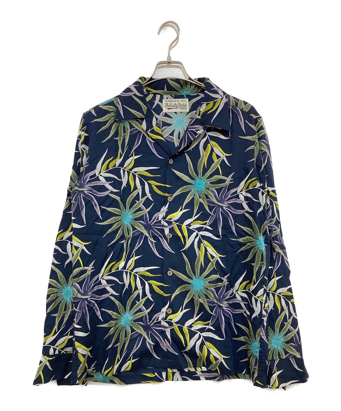 [Pre-owned] WACKO MARIA L/S Aloha Shirt