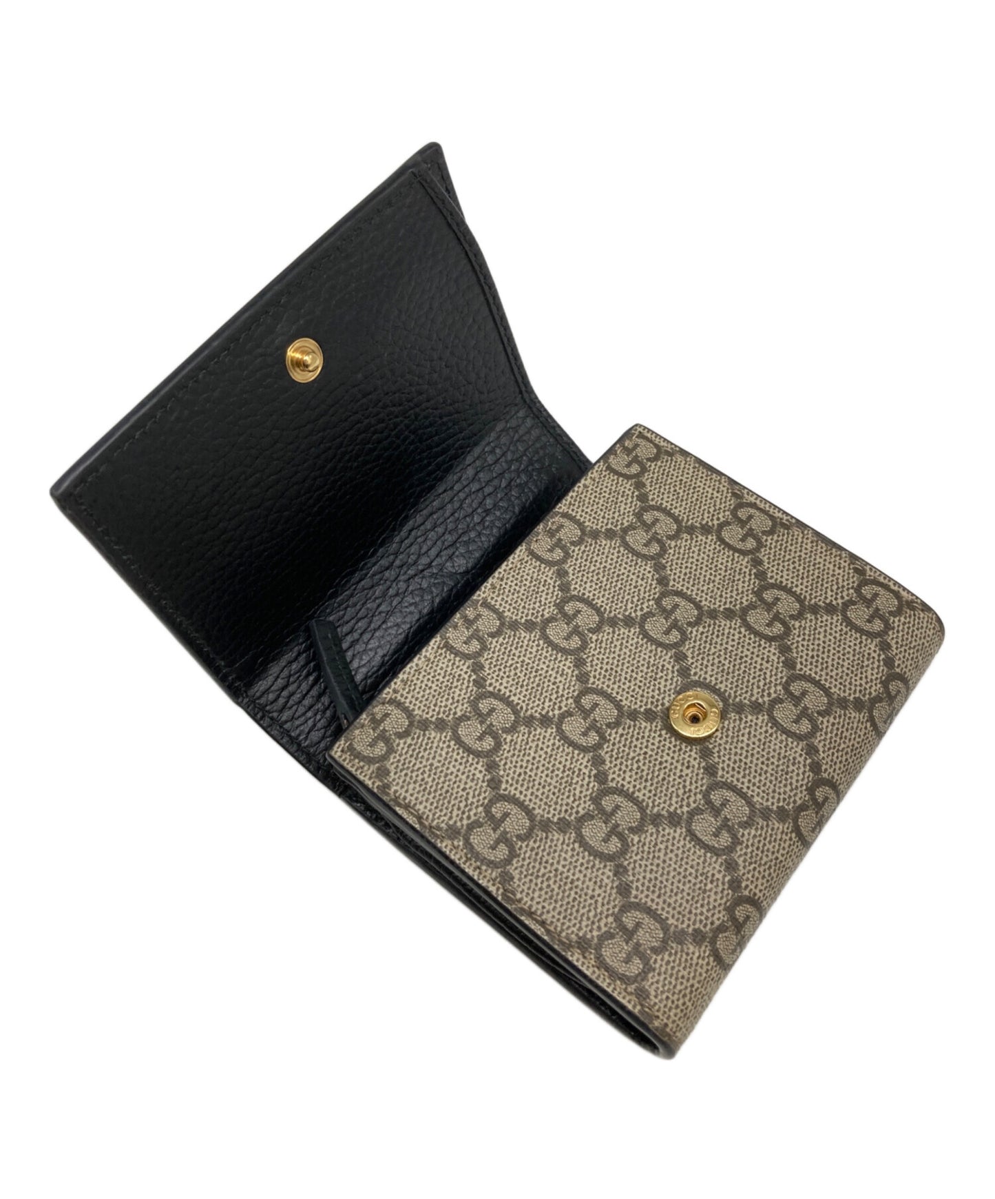 [Pre-owned] GUCCI threefold wallet 598587