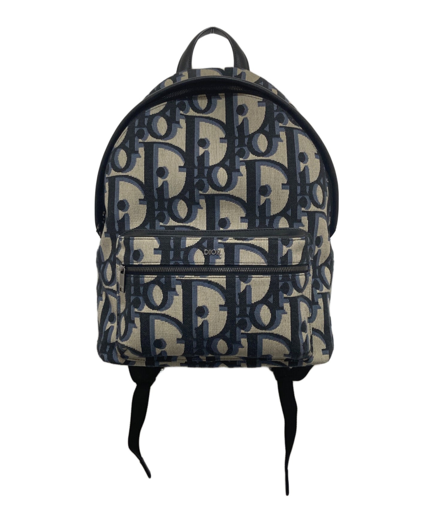 [Pre-owned] Dior Maxi Oblique Jacquard Backpack Backpack