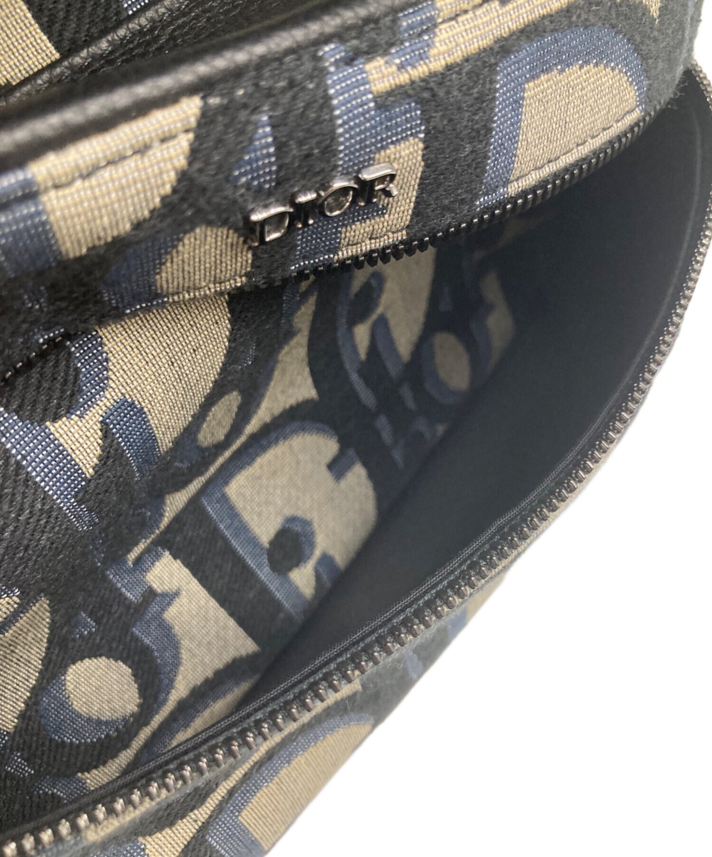 [Pre-owned] Dior Maxi Oblique Jacquard Backpack Backpack