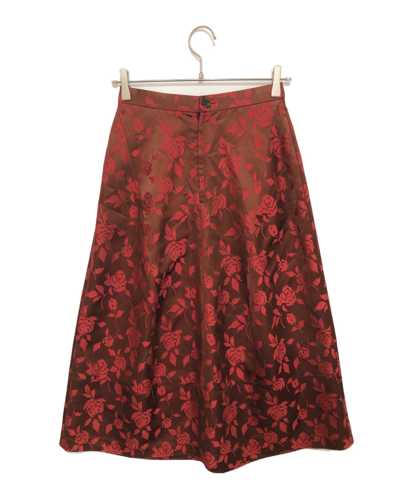[Pre-owned] tricot COMME des GARCONS flowered long skirt TS-10005M