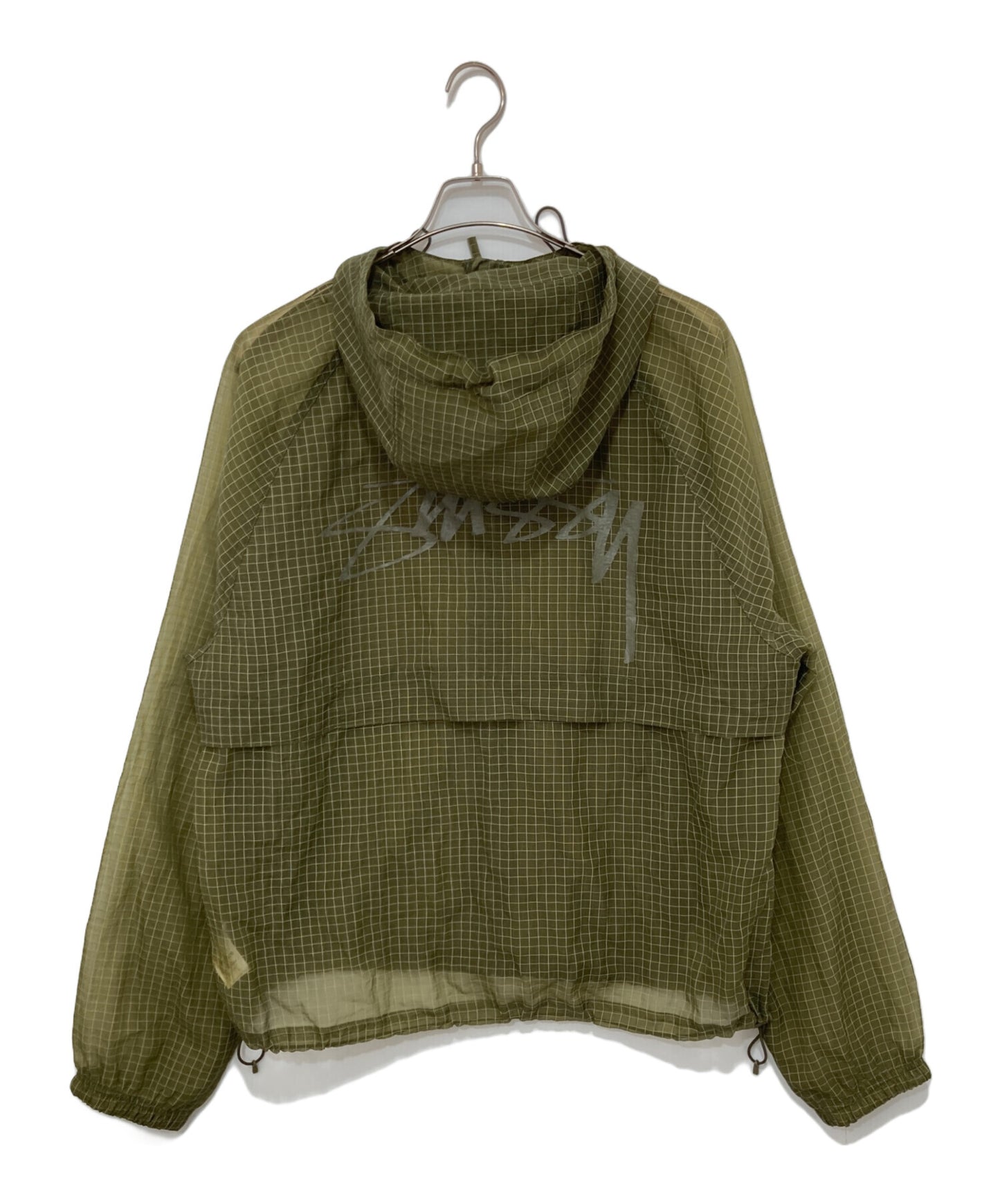 [Pre-owned] stussy BEACH SHELL TRANSPARENT RIPSTOP 115779