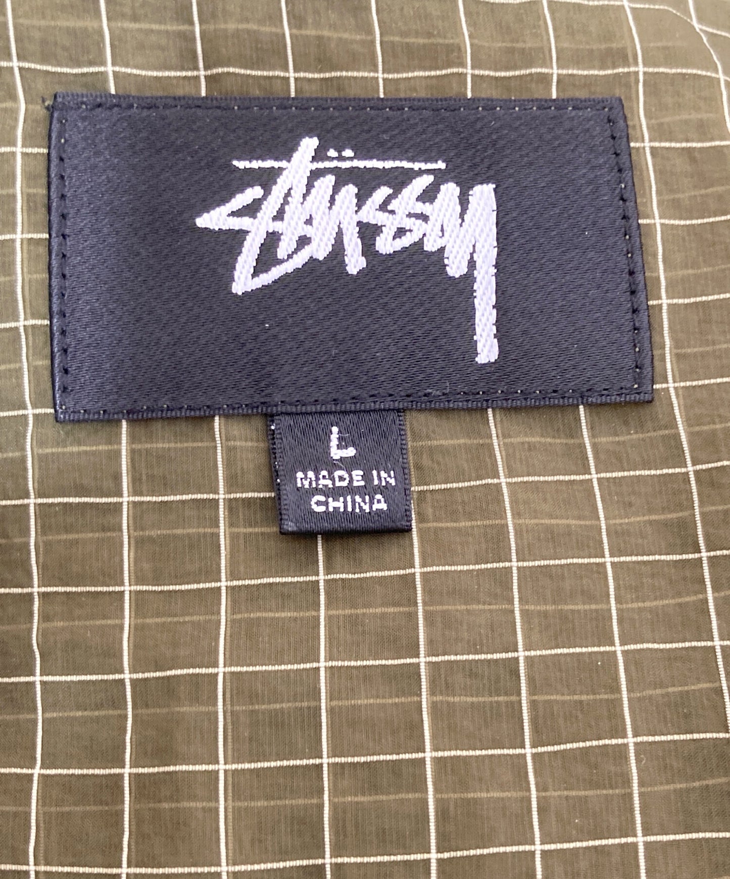 [Pre-owned] stussy BEACH SHELL TRANSPARENT RIPSTOP 115779