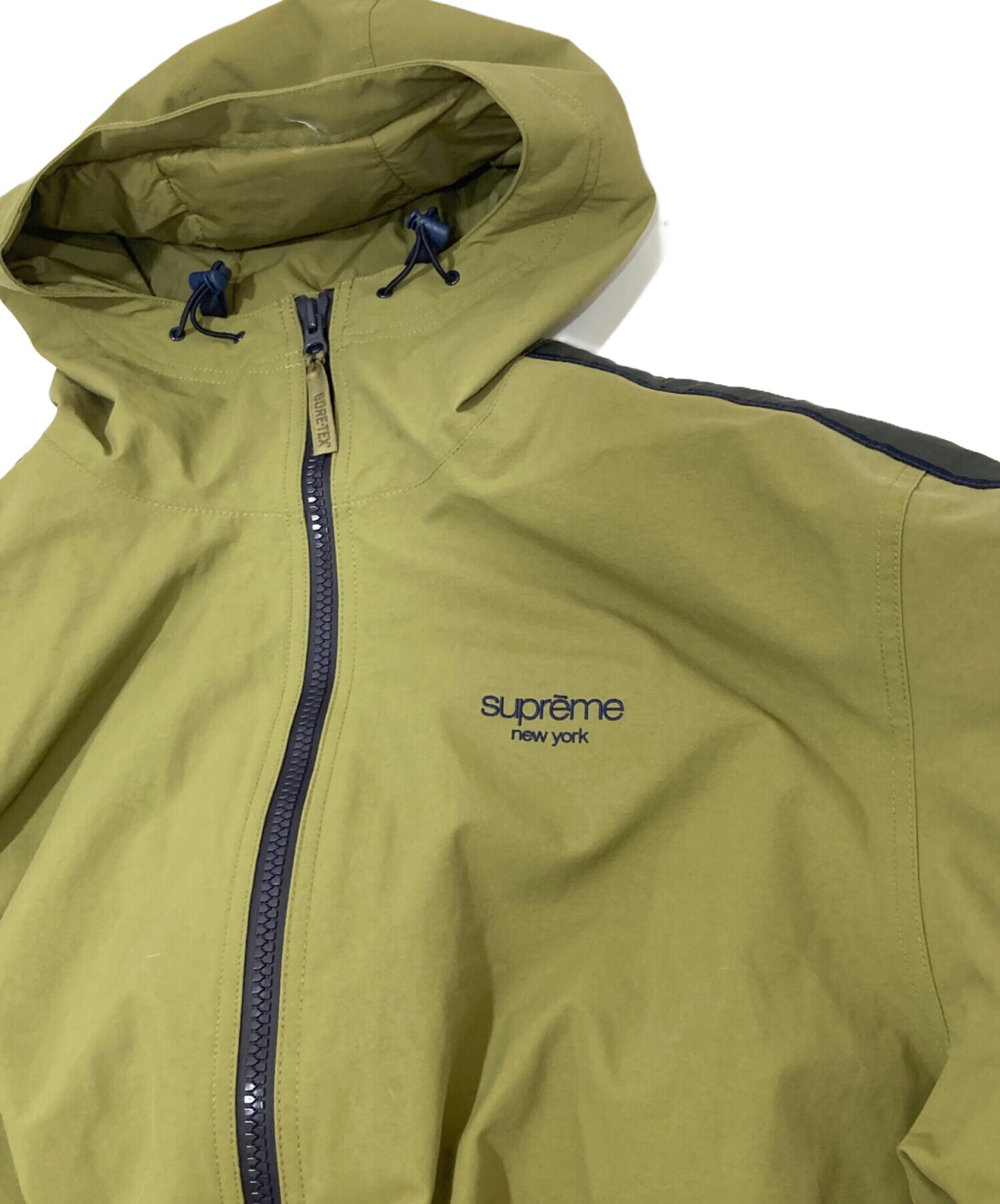 [Pre-owned] SUPREME GORE-TEX Stripe Hooded Jacket