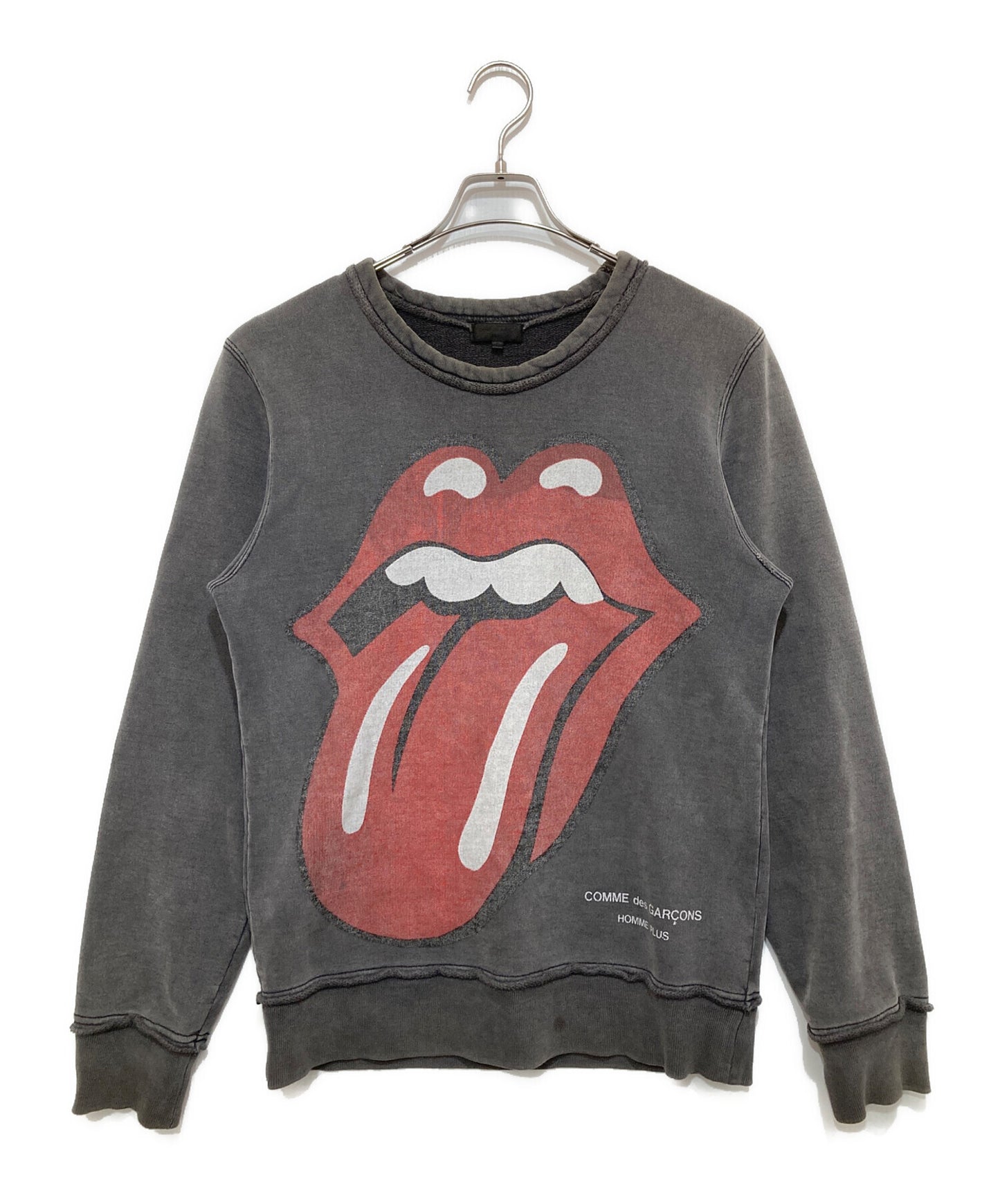 [Pre-owned] COMME des GARCONS HOMME PLUS Rolling Stones Print Sweatshirt PQ-T021