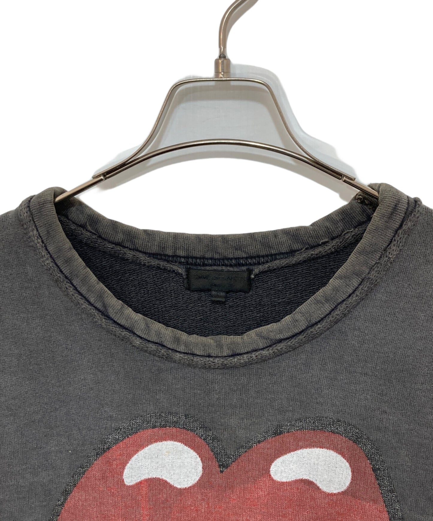 [Pre-owned] COMME des GARCONS HOMME PLUS Rolling Stones Print Sweatshirt PQ-T021