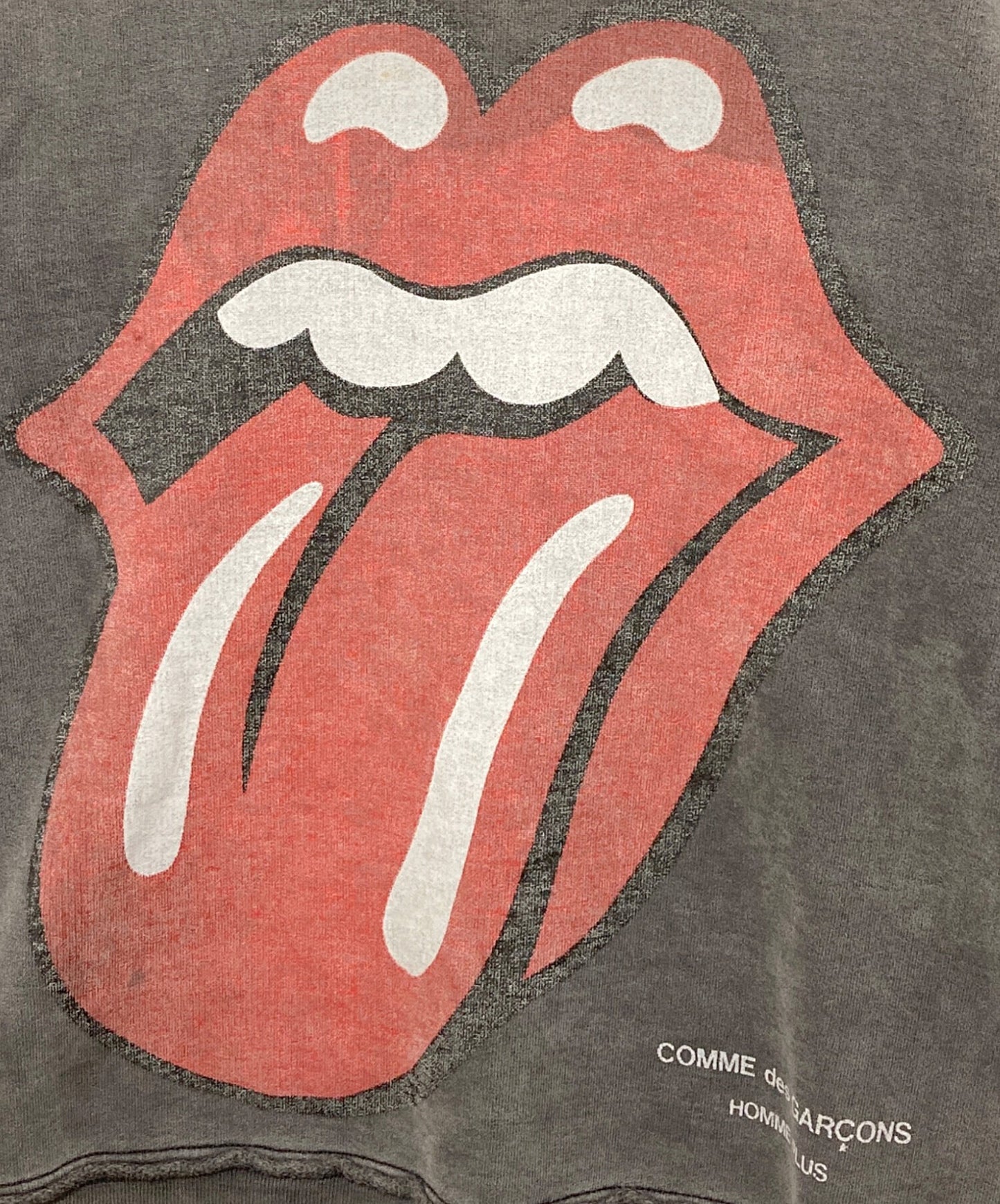 [Pre-owned] COMME des GARCONS HOMME PLUS Rolling Stones Print Sweatshirt PQ-T021