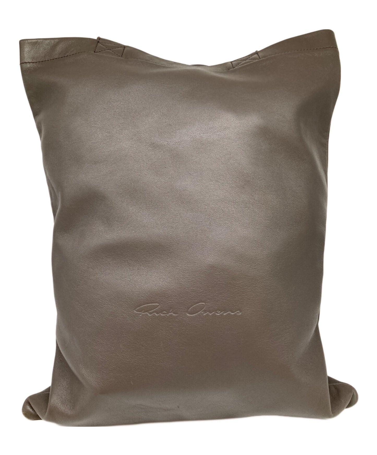 [Pre-owned] RICK OWENS Signature Leather Tote Bag