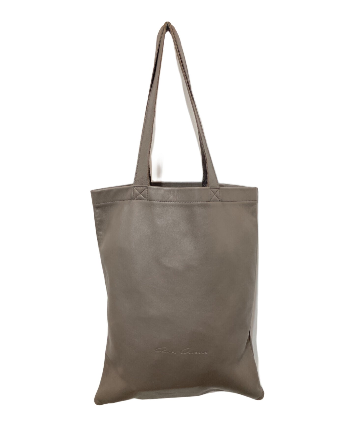 [Pre-owned] RICK OWENS Signature Leather Tote Bag