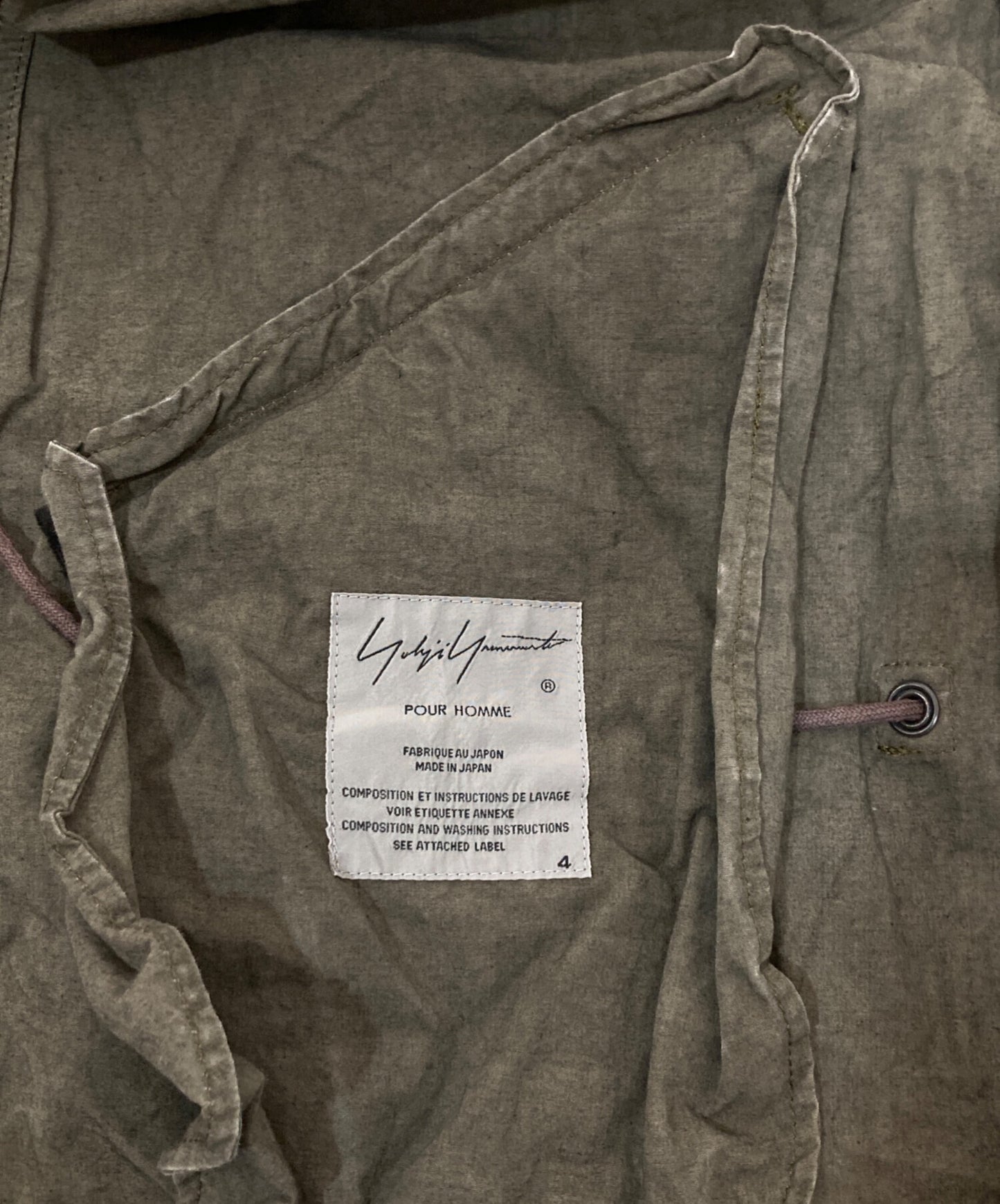 [Pre-owned] Yohji Yamamoto pour homme Nenwether Mod Coat Long Coat HV-C04-003