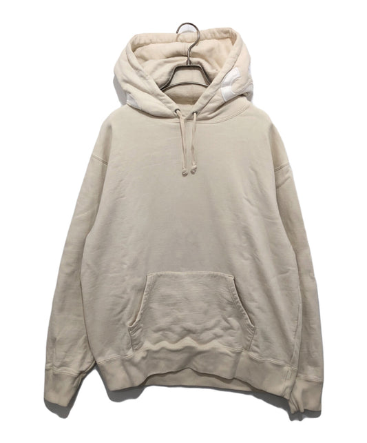 [Pre-owned] SUPREME Contrast Hooded Sweatshirt Contrast Sweatshirt Hoodie 21AW Hooded Logo Off White