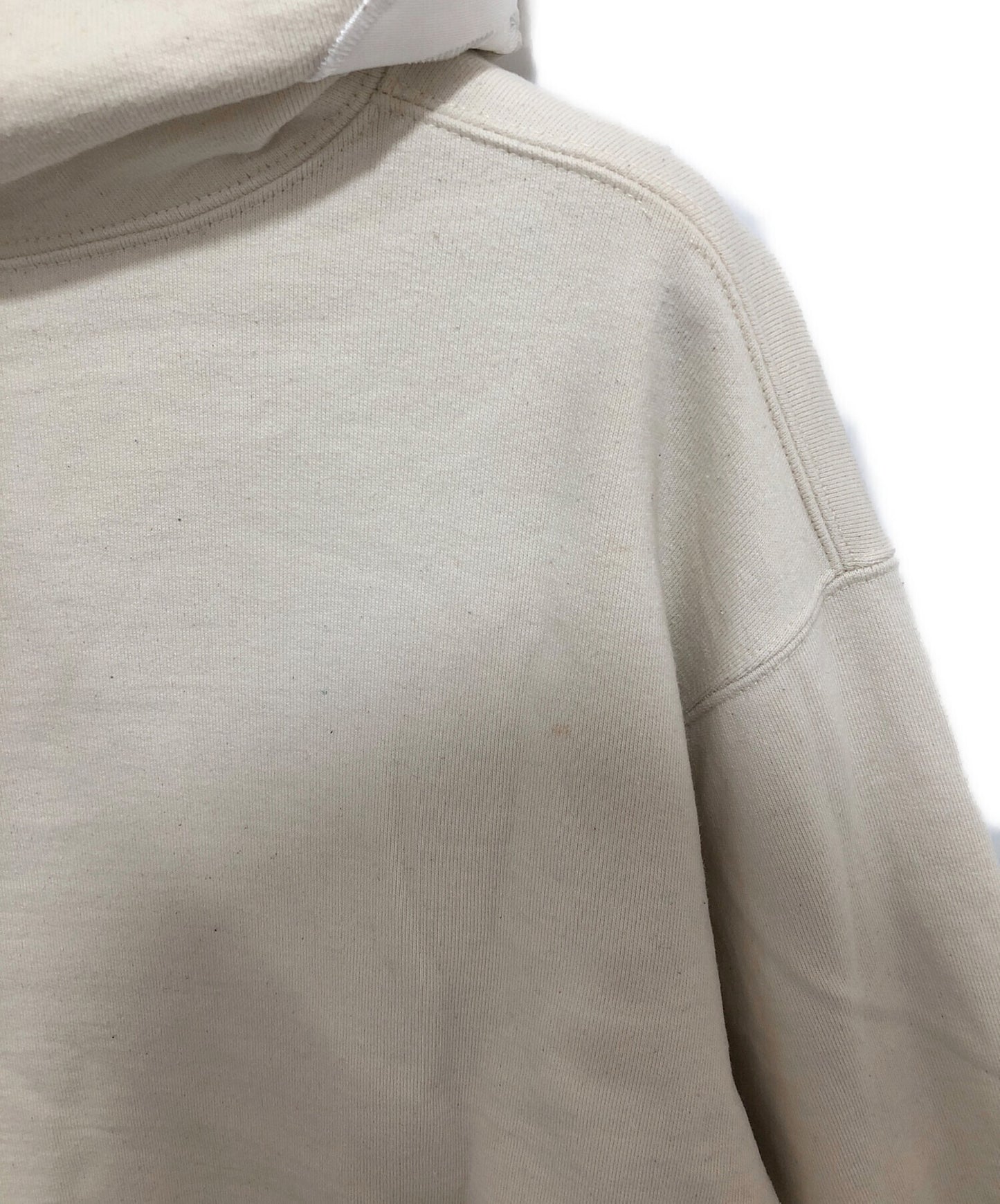 [Pre-owned] SUPREME Contrast Hooded Sweatshirt Contrast Sweatshirt Hoodie 21AW Hooded Logo Off White