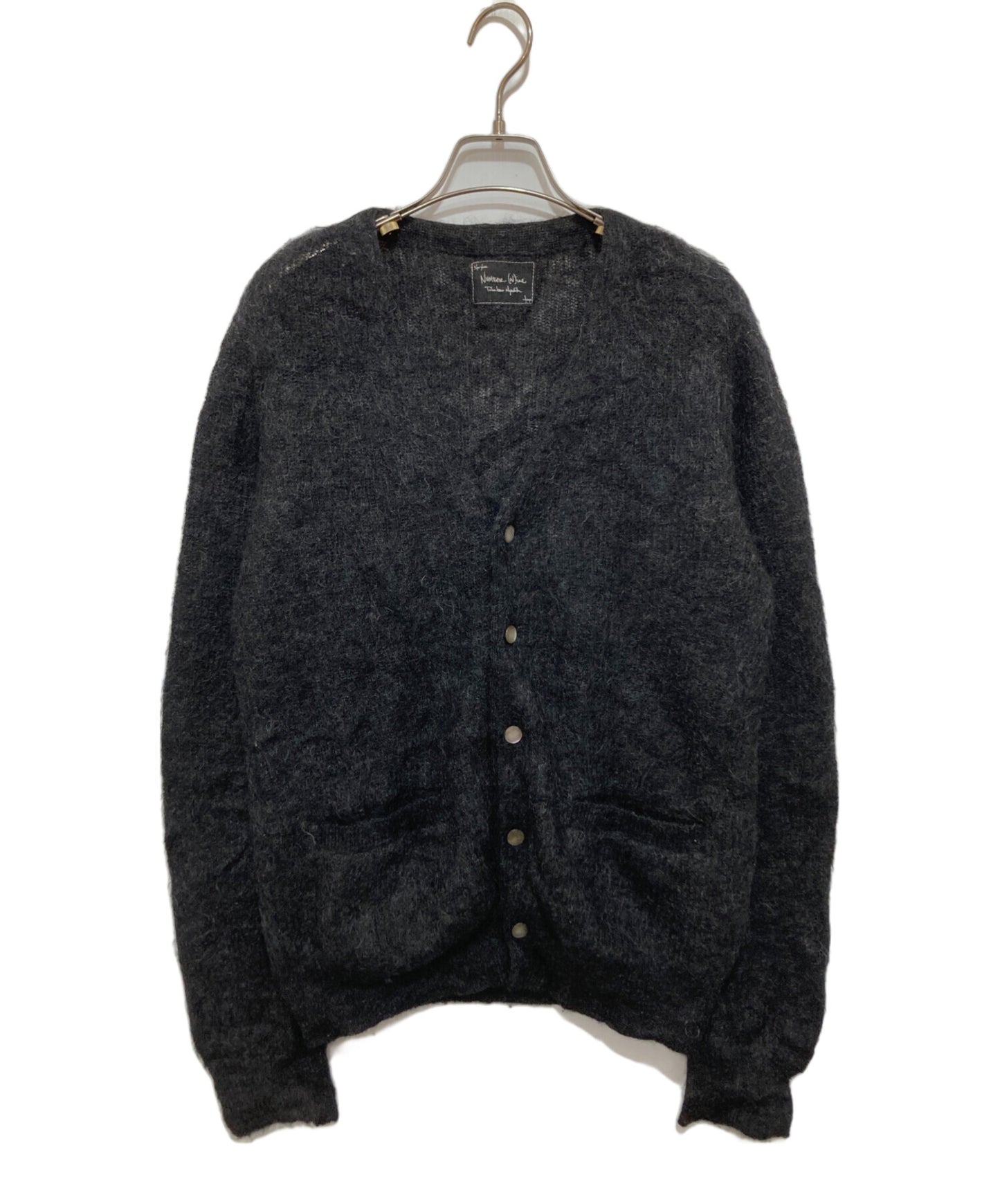 [Pre-owned] NUMBER (N)INE 05AW THE HIGH STREETS period / Archive wool nylon cardigan