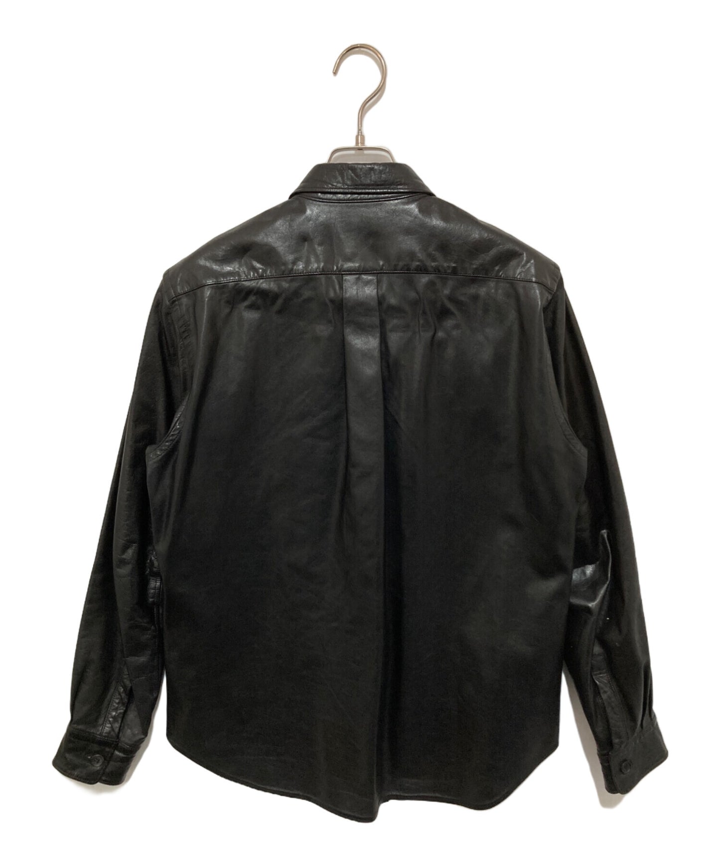 [Pre-owned] COMME des GARCONS HOMME Leather shirt jacket AD2002 Tanaka Om HH-B044 HH-B044