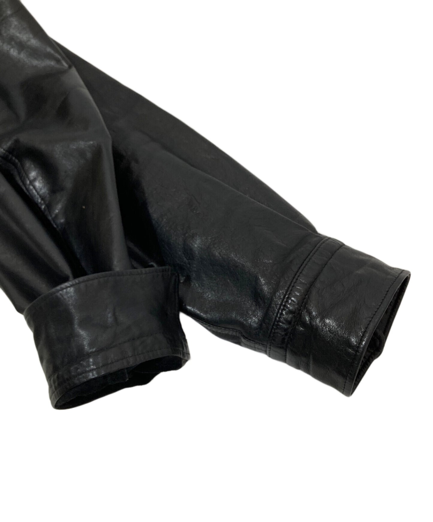 [Pre-owned] COMME des GARCONS HOMME Leather shirt jacket AD2002 Tanaka Om HH-B044 HH-B044