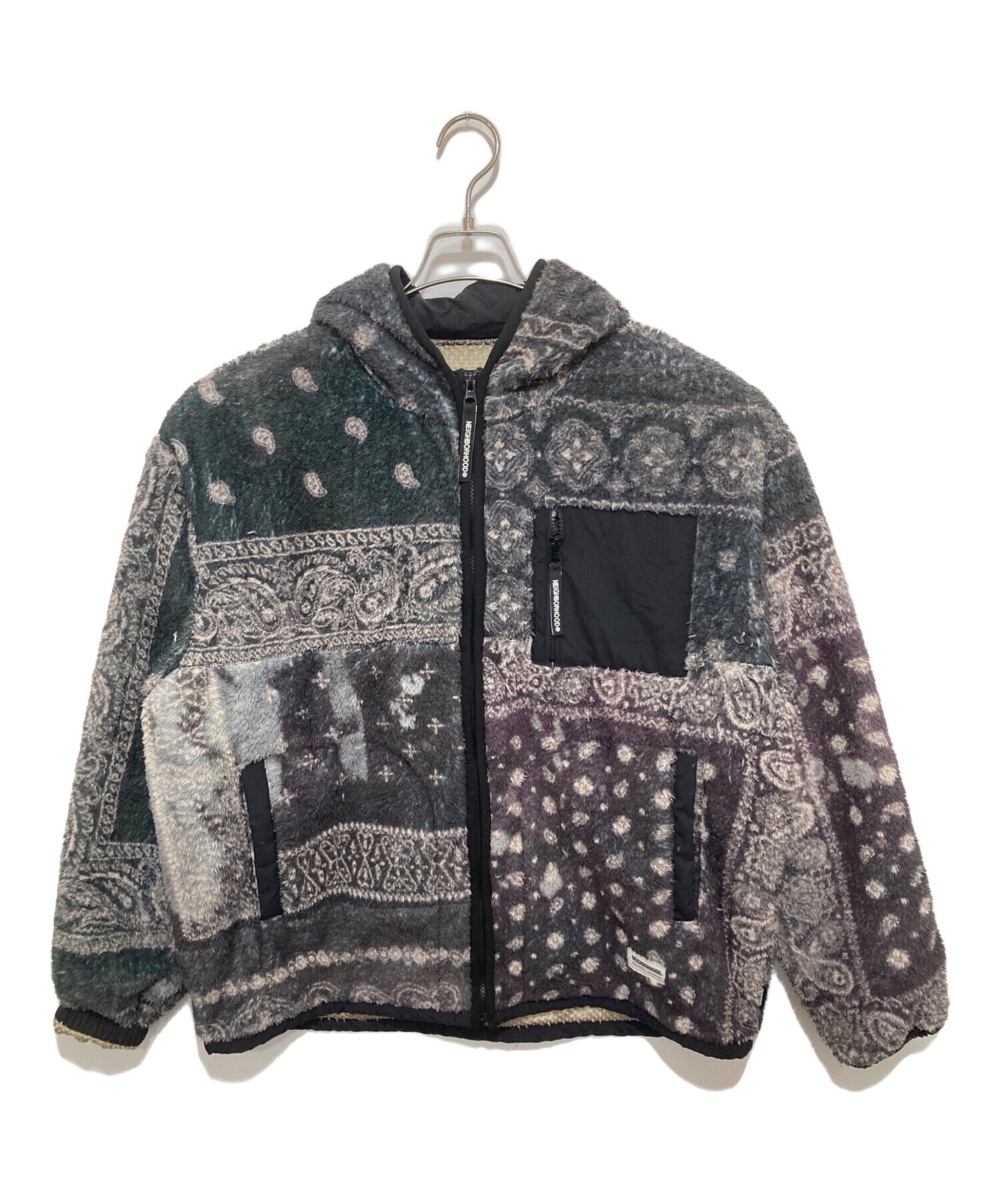 [Pre-owned] NEIGHBORHOOD 23AW BANDANA PATTERN FLEECE JACKET 232SZNH-JKM06 232SZNH-JKM06