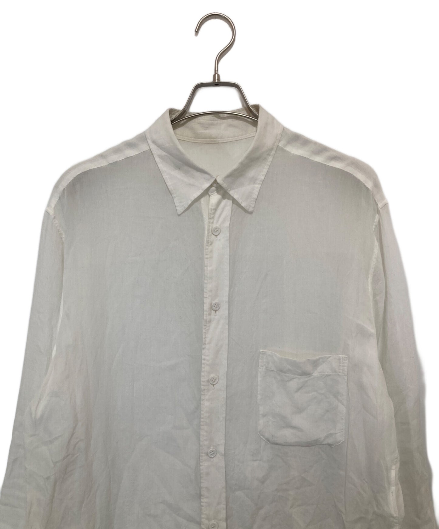 [Pre-owned] Yohji Yamamoto pour homme CELLULOSE LOAN BACK-PANELED SLIT BLOUSE 25SS HP-B69-234 HP-B69-234