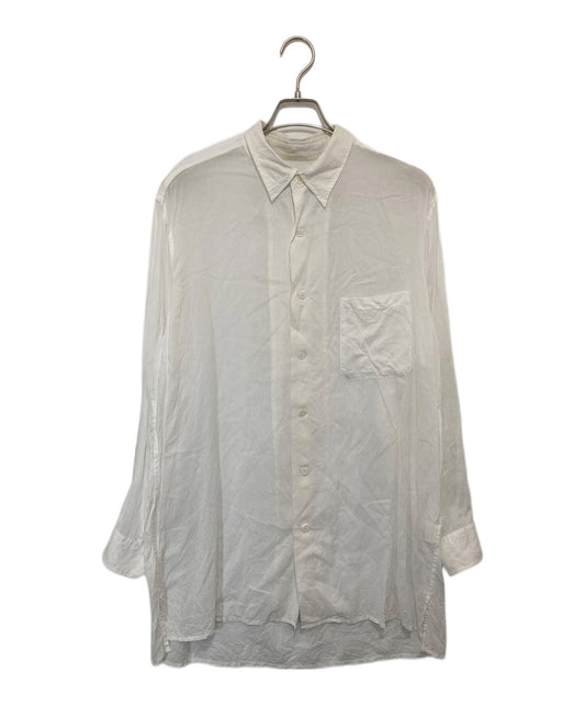 [Pre-owned] Yohji Yamamoto pour homme P・CELLULOSE LAWN Z-CLASSIC BIG SHIRT (Cellulose Lawn Classic Big Shirt) YOHJI YAMAMOTO PZ-B11-200 PZ-B11-200