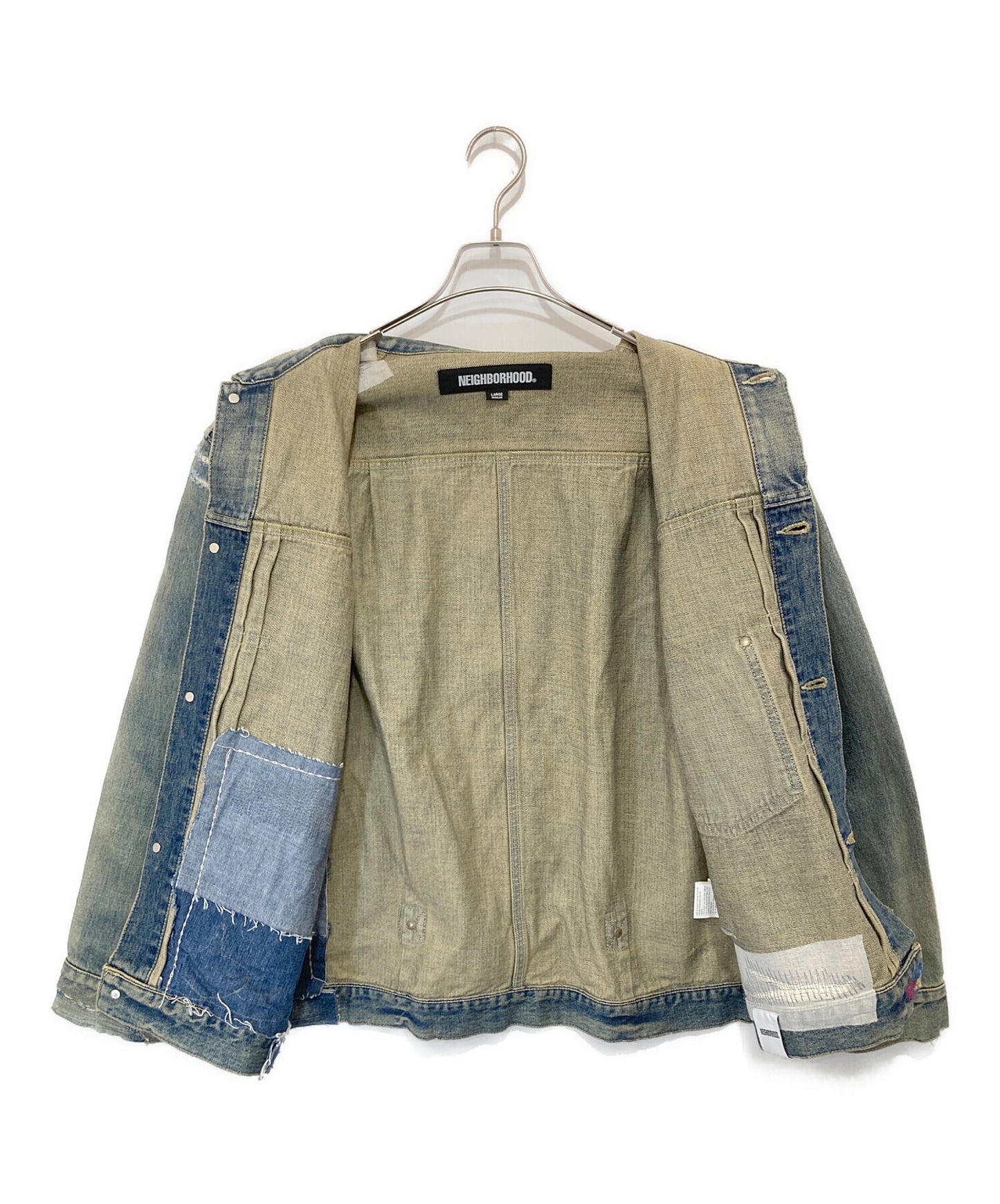 [Pre-owned] NEIGHBORHOOD 24SS SAVAGE DENIM TYPE-1 JACKET / Denim Trucker Jacket 241XBNH-JKM01 241XBNH-JKM01