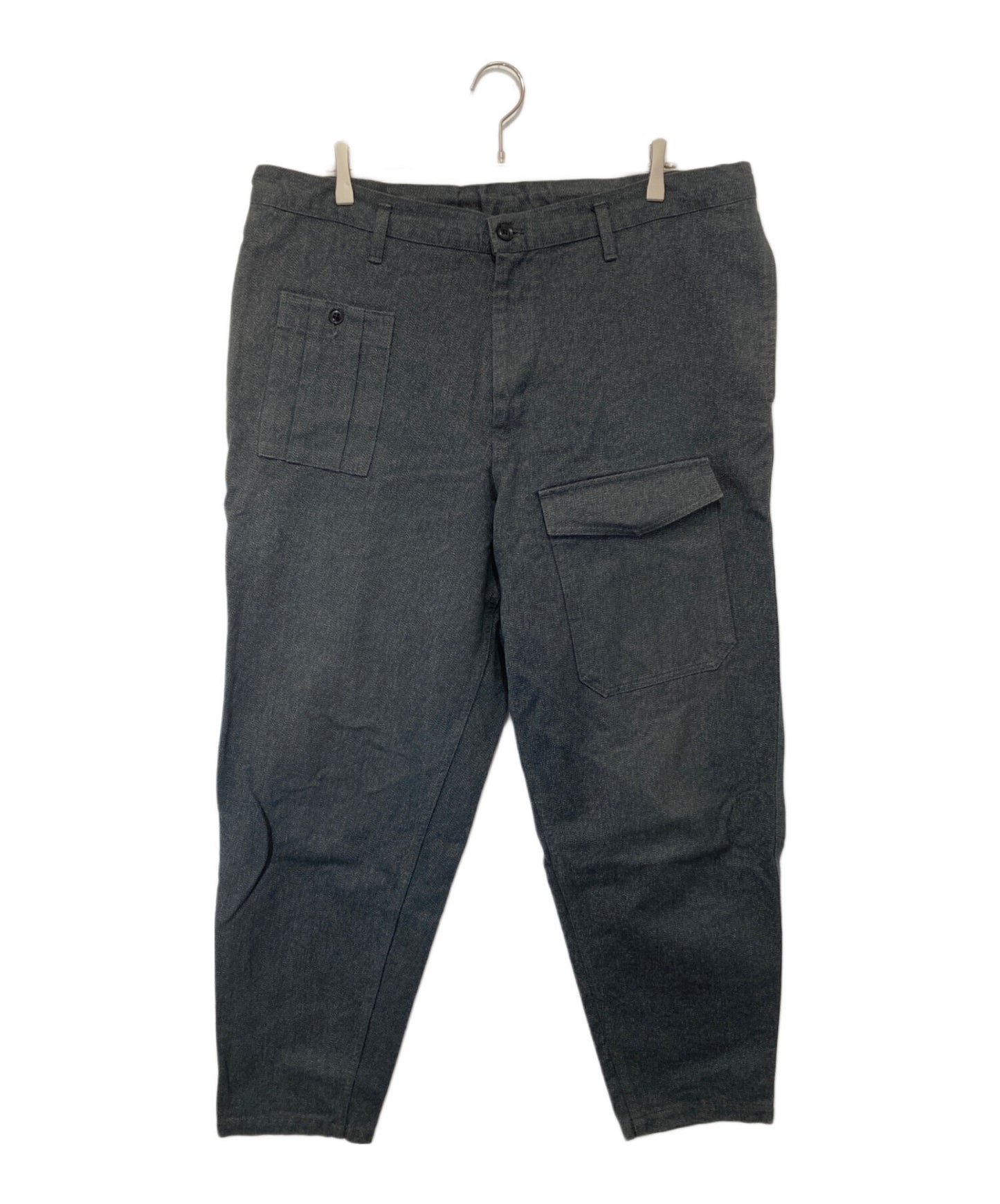 [Pre-owned] BLACK Scandal Yohji Yamamoto DRAWSTRING WORK PANTS (Drawstring, No-Tuck Work Pants) HJ-P96-041 HJ-P96-041