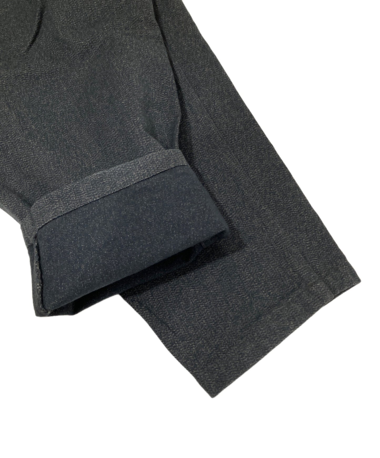 [Pre-owned] BLACK Scandal Yohji Yamamoto DRAWSTRING WORK PANTS (Drawstring, No-Tuck Work Pants) HJ-P96-041 HJ-P96-041