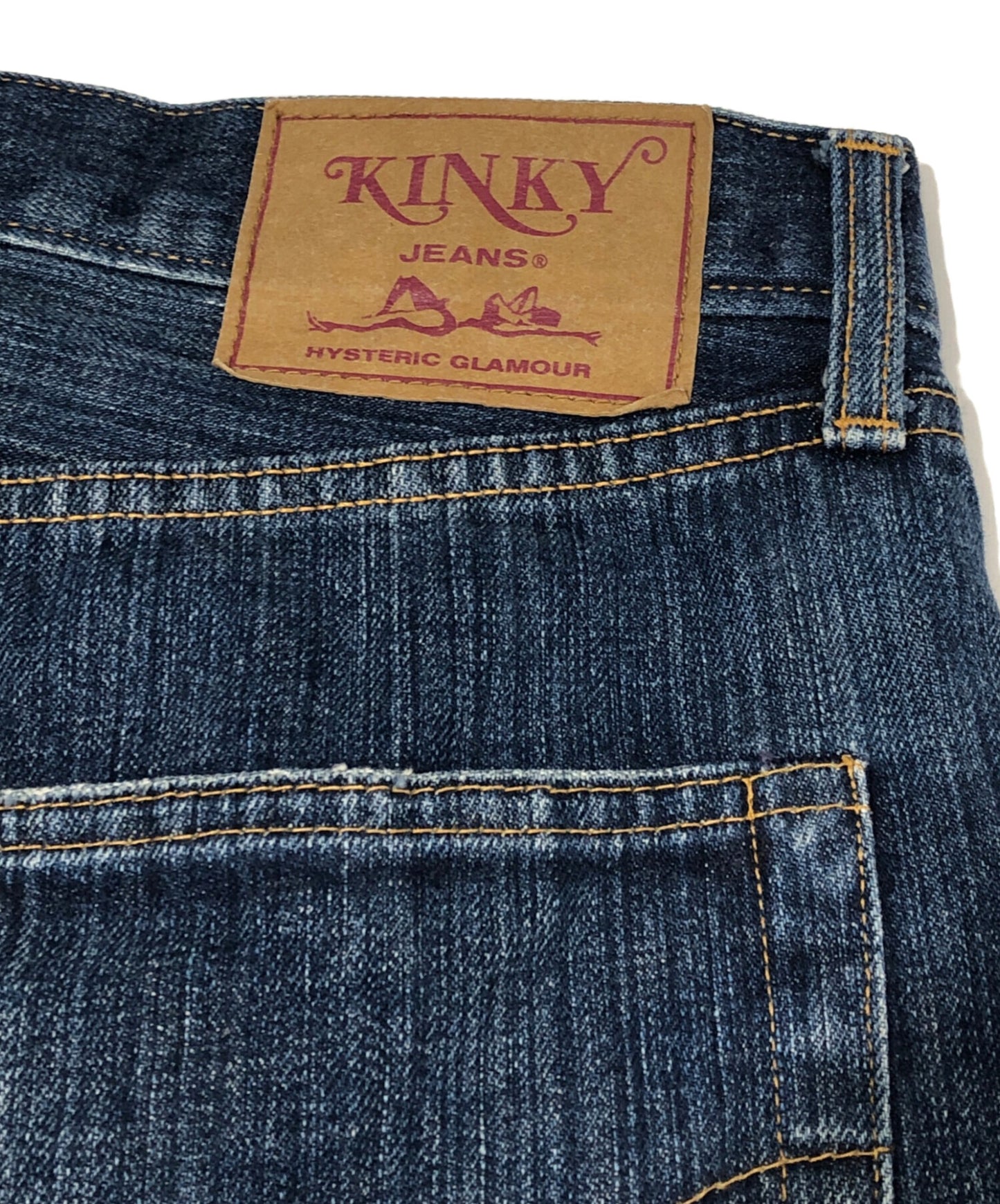 [Pre-owned] Hysteric Glamour Studded Denim Pants STUDS DENIM PANTS KINKY JEANS 02243AP55 02243AP55