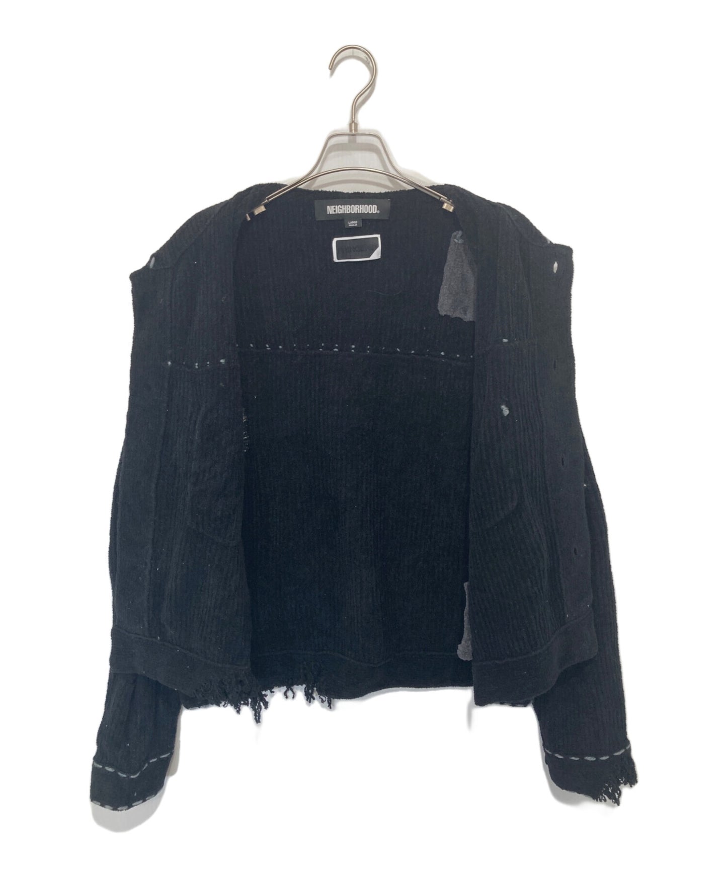 [Pre-owned] NEIGHBORHOOD PG1 SAVAGE KNIT Knit Cardigan PD-242-NH-KN-011 PD-242-NH-KN-011