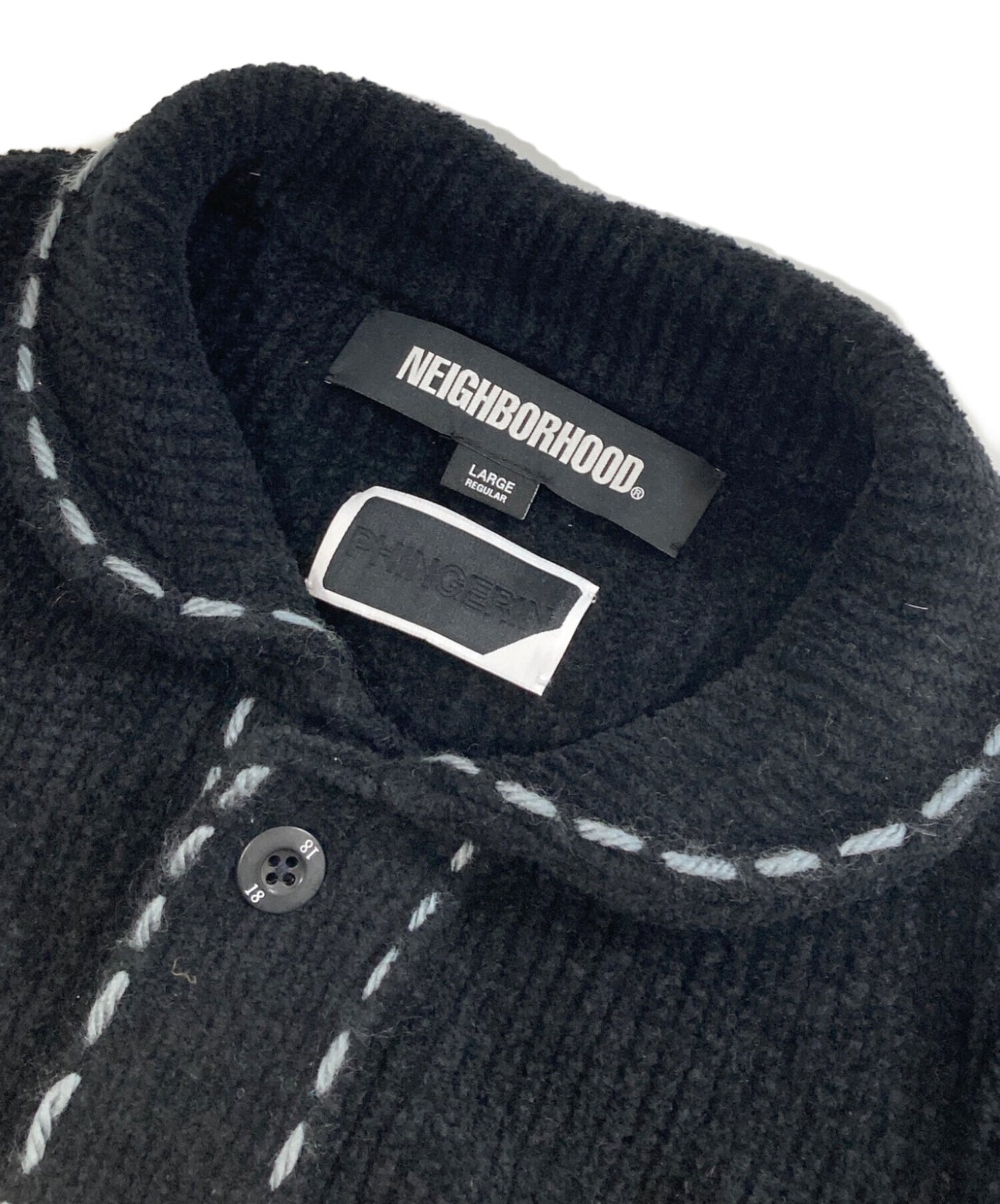 [Pre-owned] NEIGHBORHOOD PG1 SAVAGE KNIT Knit Cardigan PD-242-NH-KN-011 PD-242-NH-KN-011