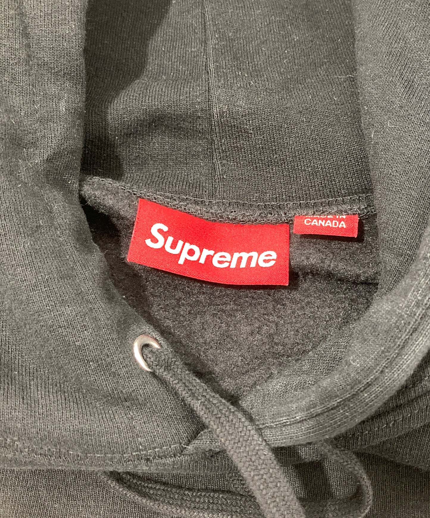 [Pre-owned] SUPREME Classic Logo Hooded Sweatshirt