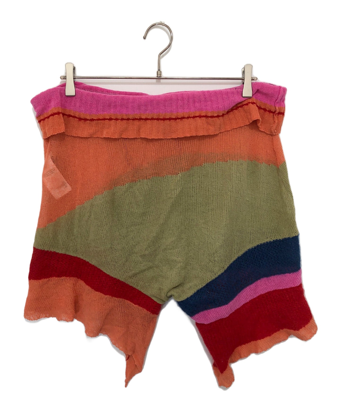 [Pre-owned] Vivienne Westwood Distressed Shorts, Cotton-Mohair Blend 38020017-Y003G 38020017-Y003G