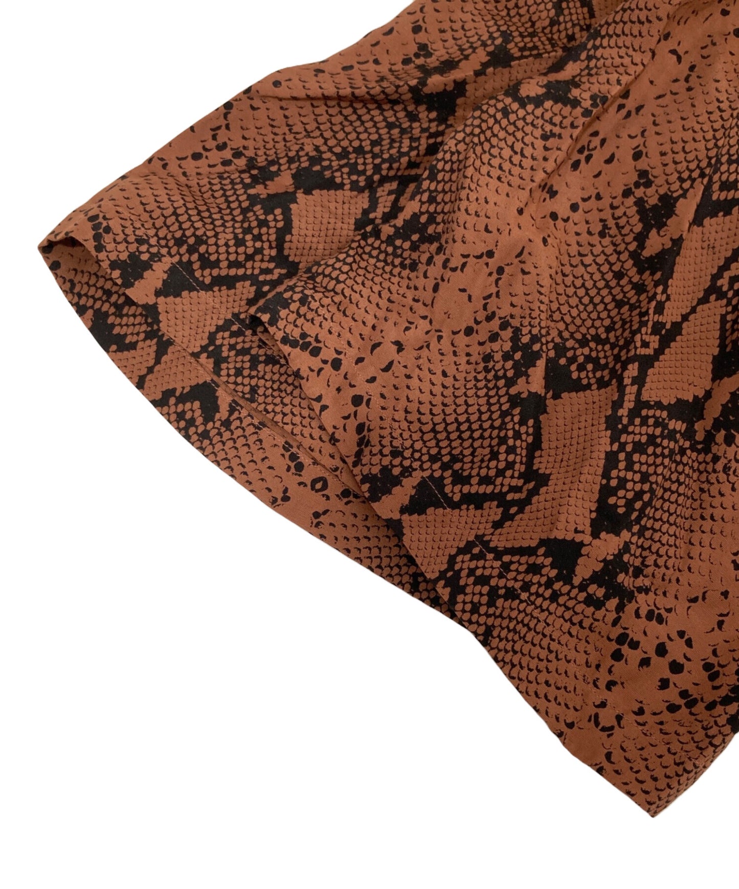 [Pre-owned] WACKO MARIA Python Print HAWAIIAN SHIRT S/S Hawaiian Shirt Hawaiian Open-Collar Shirt