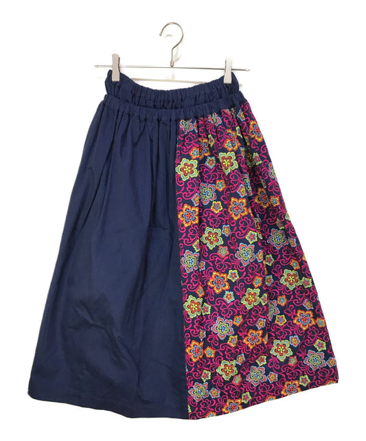 [Pre-owned] tricot COMME des GARCONS Embroidered Flared Skirt TE-S203
