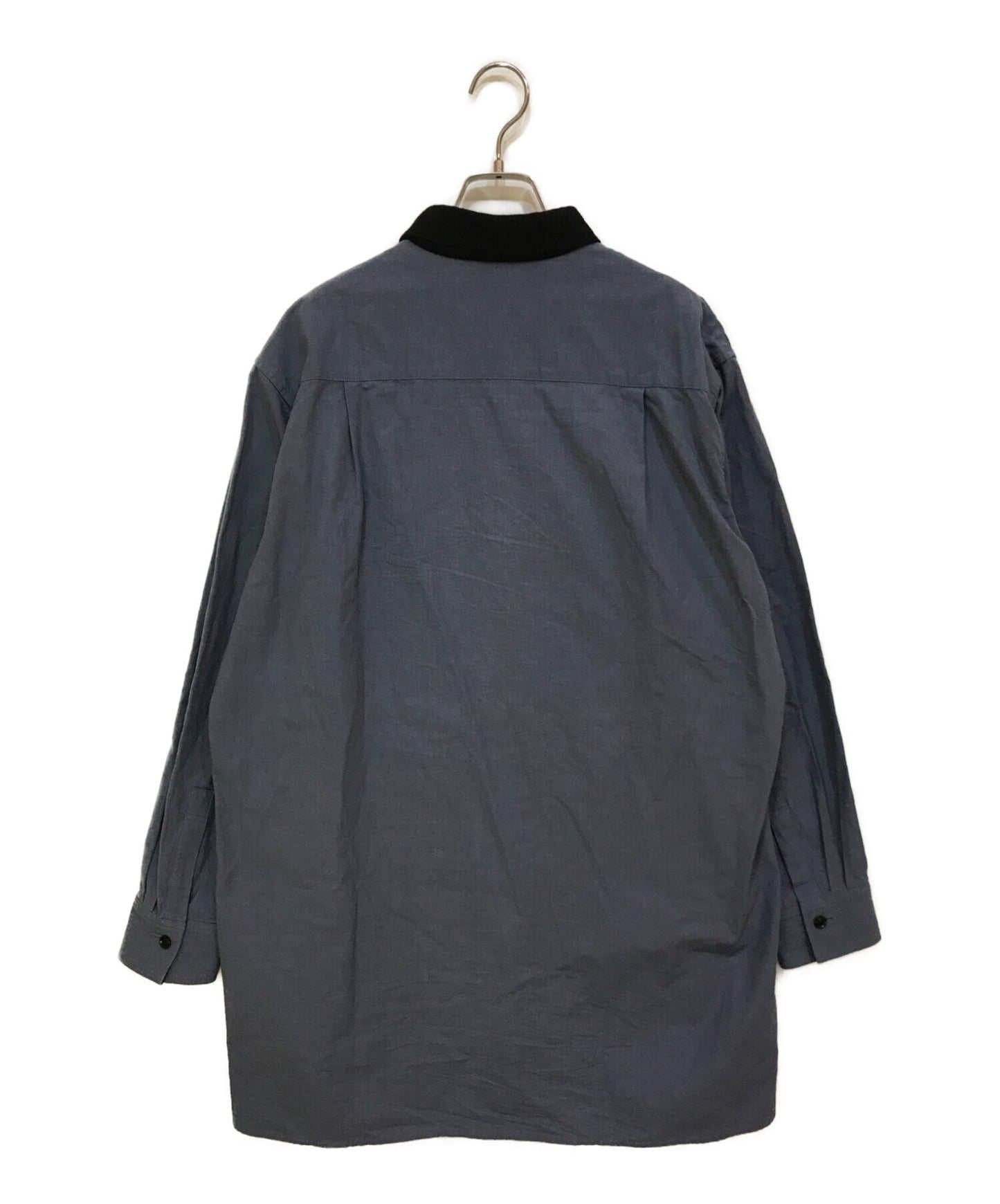 [Pre-owned] Y's Cotton long pleated shirt YE-B12-802